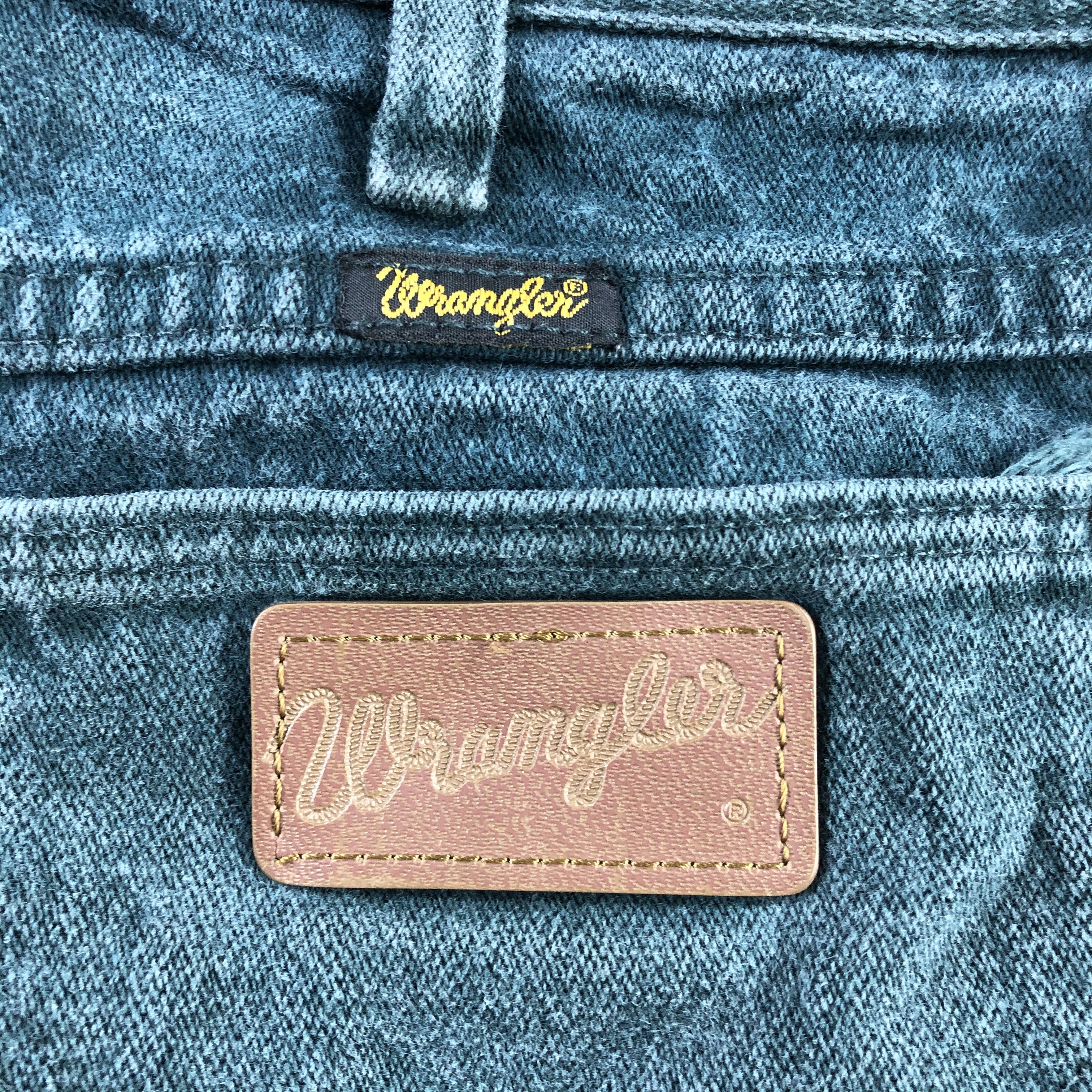 Wrangler Vintage Wrangler Jeans Faded Green Denim KJ1379 Size US 28 / EU 44 - 5 Thumbnail