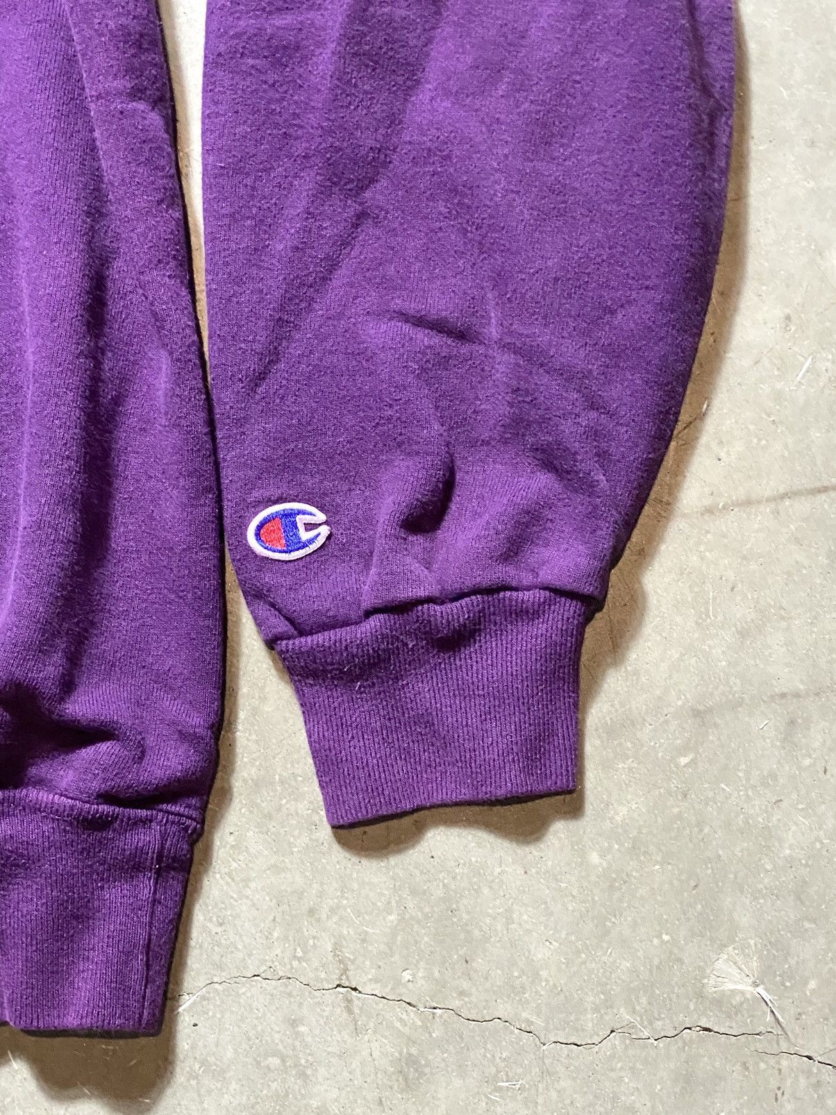 Champion × Vintage Vintage 90’s Champion Script Logo Sweatshirt XLT Size US XL / EU 56 / 4 - 4 Thumbnail