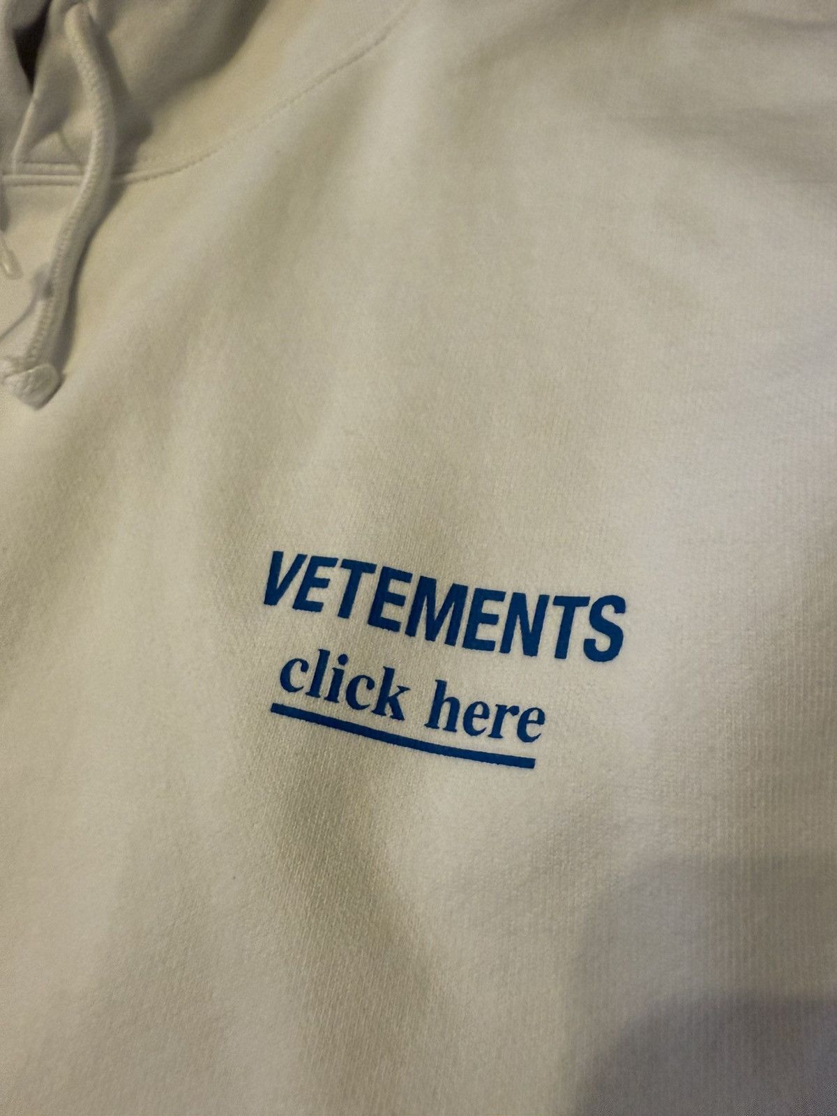 Vetements click here hoodie Size US XS / EU 42 / 0 - 2 Thumbnail