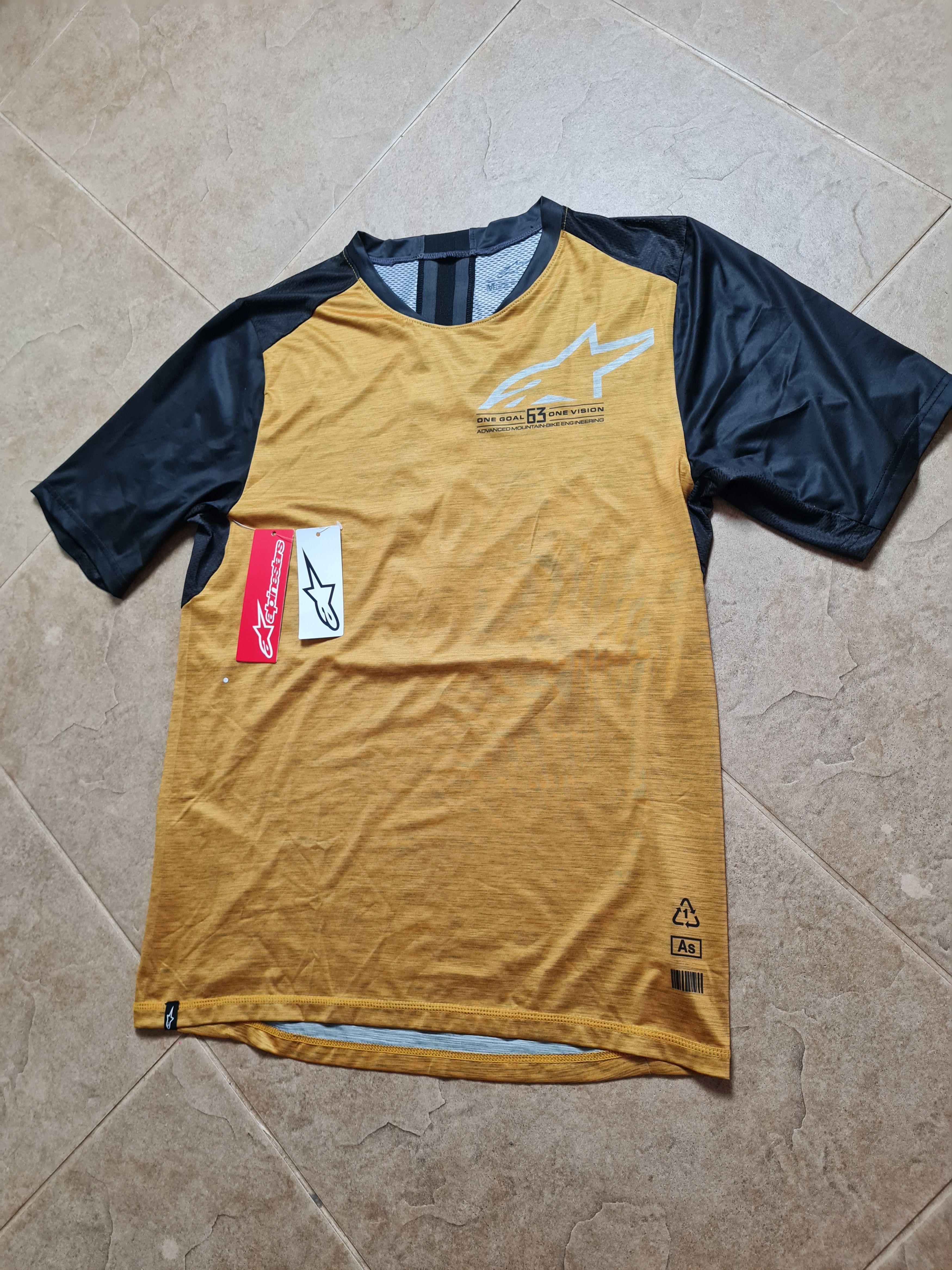 Alpinestars Alpinestars Drop 6.0 V2 Short Sleeve Jersey Tangerine-Black Size US M / EU 48-50 / 2 - 3 Thumbnail