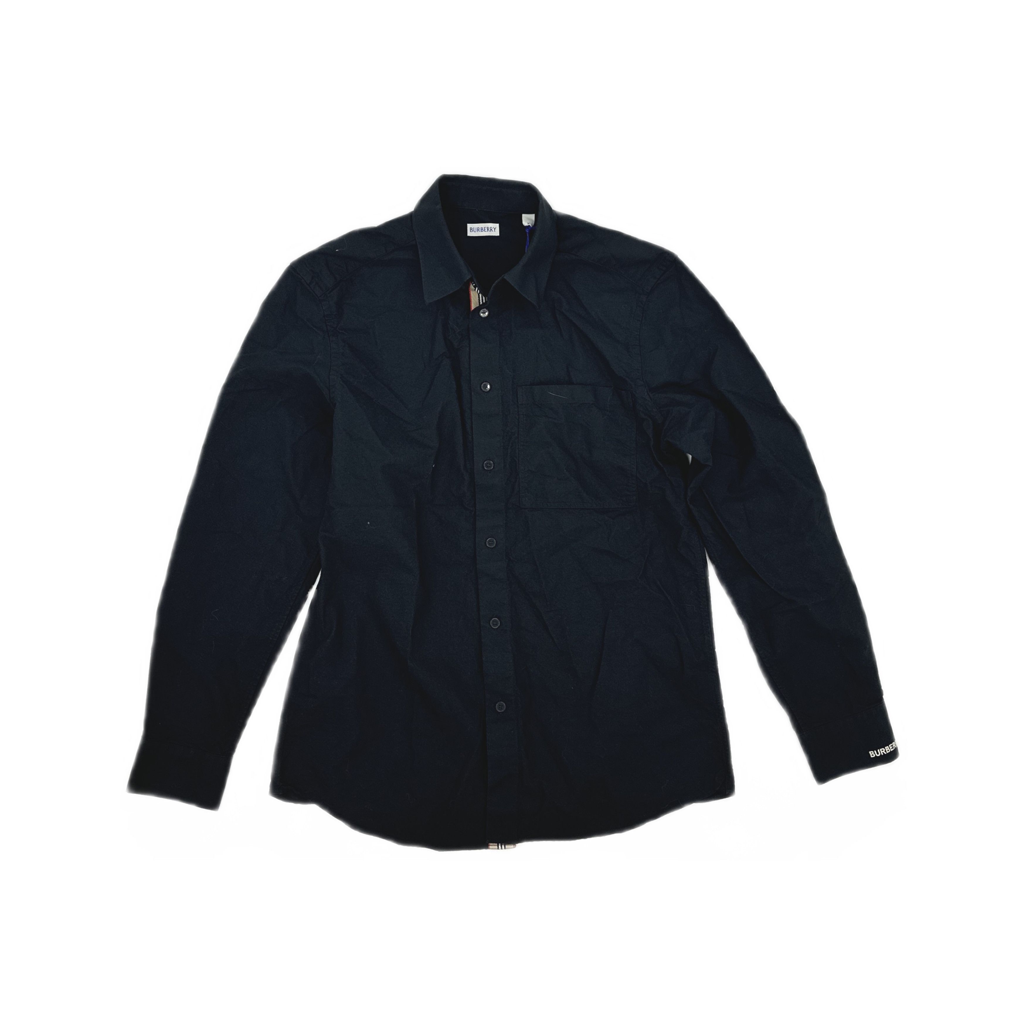 Burberry Burberry Cotton Button Up Shirt M Size US M / EU 48-50 / 2 - 1 Thumbnail