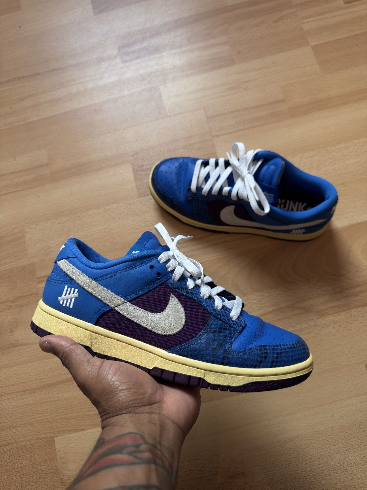 Nike × Undefeated Nike dunk low x Undefeated Size US 7 / EU 40 - 1 Thumbnail