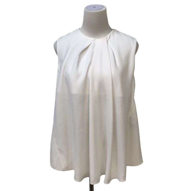 Balenciaga Balenciaga Pleated Sleeveless Top Size 40 Size S / US 4 / IT 40 - 1 Thumbnail