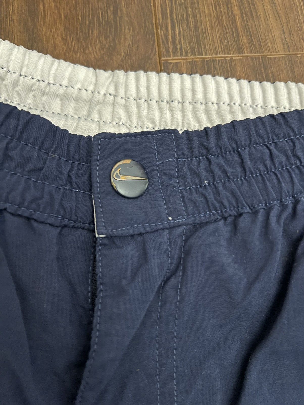 Nike Vintage White Tag 90s Nike Trackpants Size US 32 / EU 48 - 6 Thumbnail