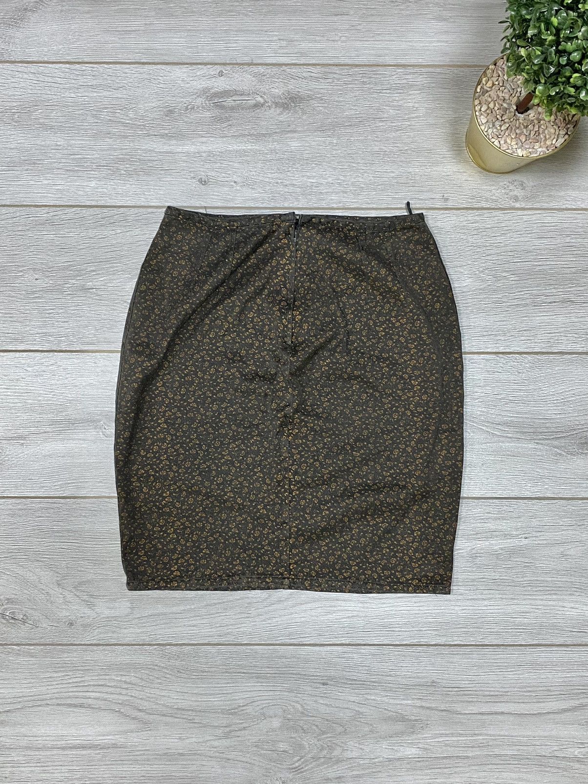 Vintage Jean Paul Gaultier “Junior” leopard flowers skirt Size 30" / US 8 / IT 44 - 1 Thumbnail