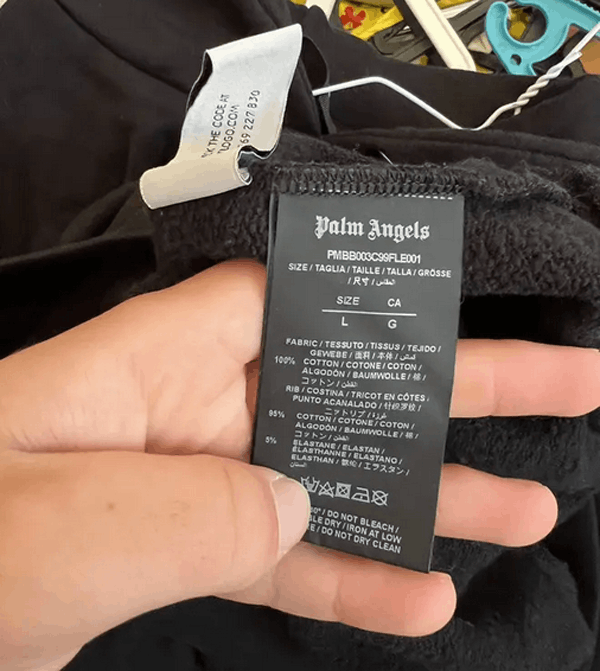 Palm Angels Palm angels Sprayed Los Angels Hoodie Size US L / EU 52-54 / 3 - 7 Thumbnail