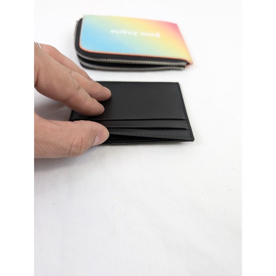 Palm Angels o1rshd1 Q: 3 / Size: OS / Rainbow Logo Zipped Card Holder Size ONE SIZE - 12 Thumbnail