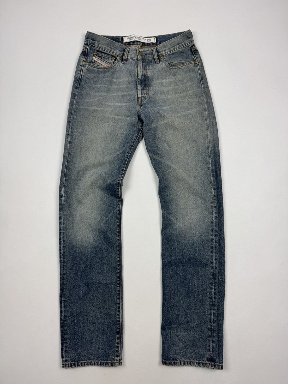 Diesel Y2K Vintage Diesel Regulated Washed Denim Jeans Size US 31 - 3 Thumbnail