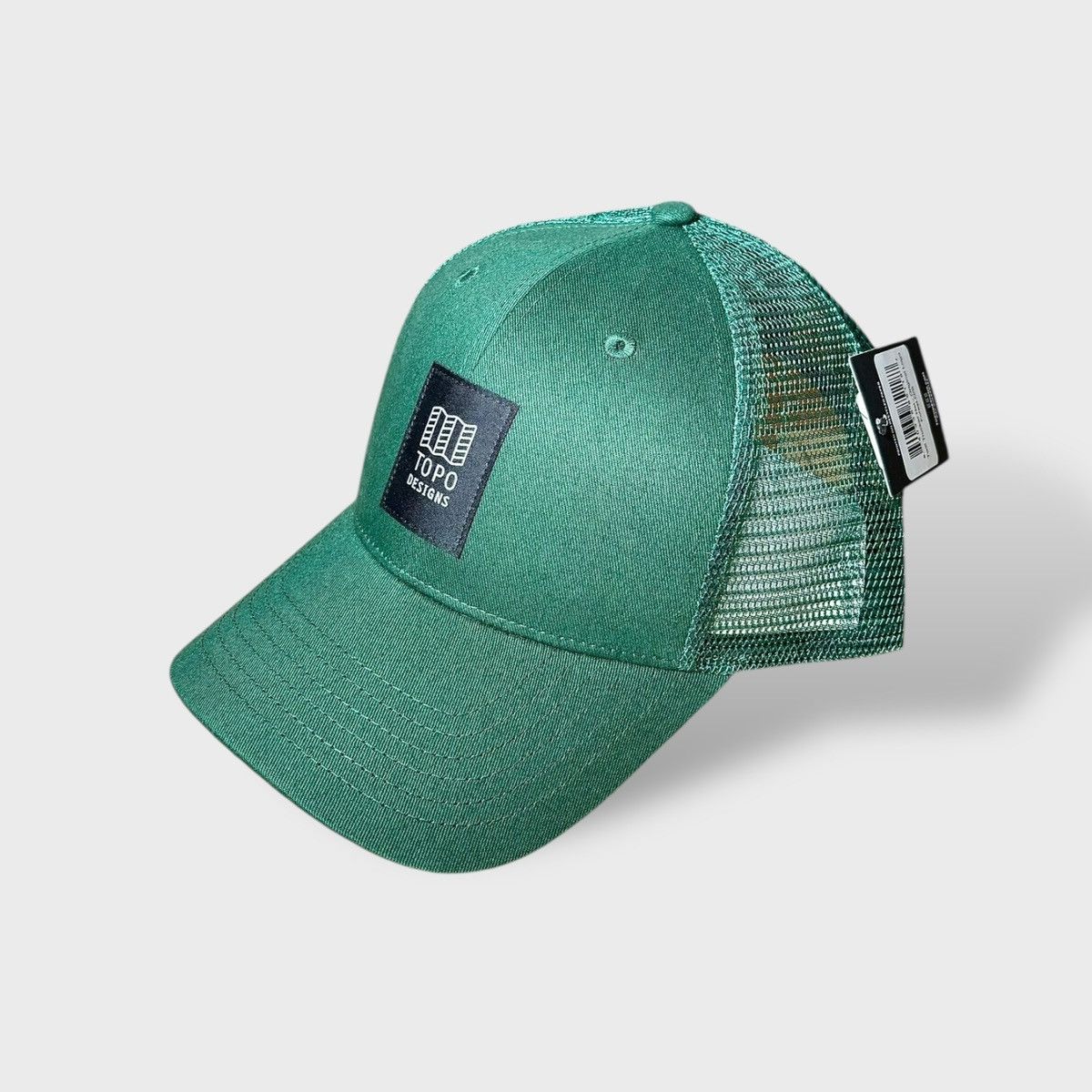 Topo Designs Topo Designs Mens Twill Green Trucker Hat Sz OS Size ONE SIZE - 1 Thumbnail