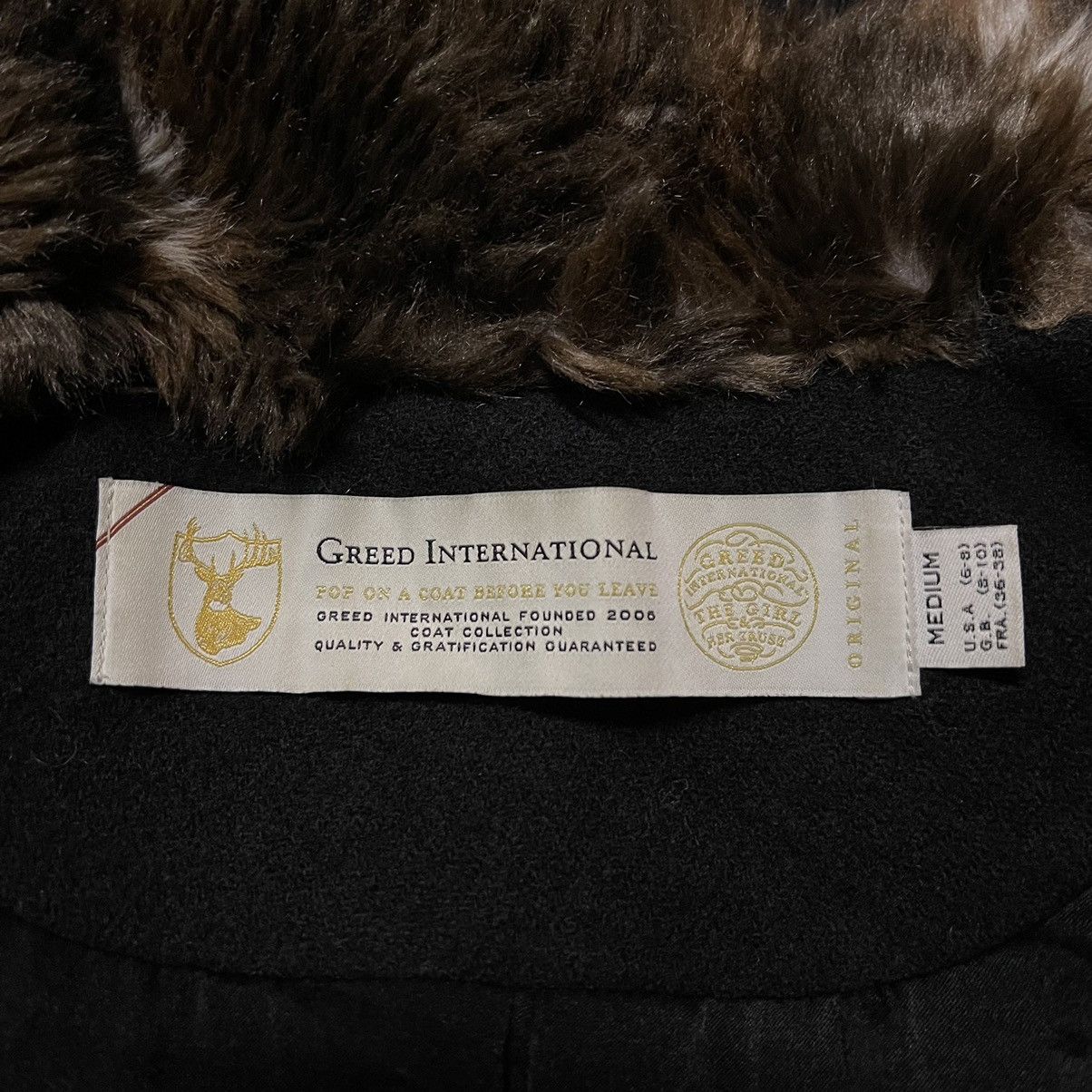 14th Addiction GREED International Japan jacket coat faux fur Size US S / EU 44-46 / 1 - 5 Thumbnail