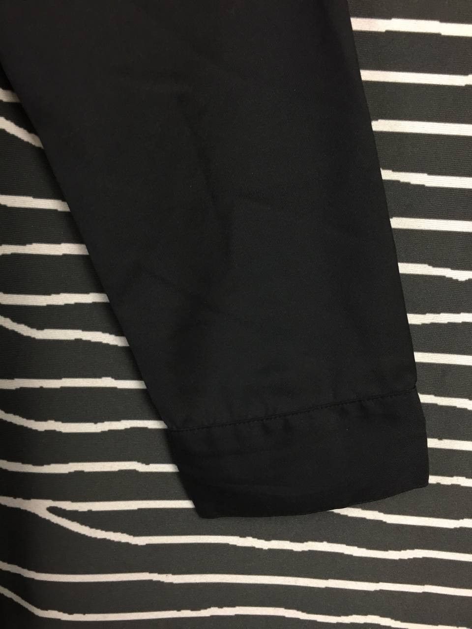 semanticdesign Semanticdesign Avant-Garde Black Collarless Button Shirt Size US L / EU 52-54 / 3 - 7 Thumbnail