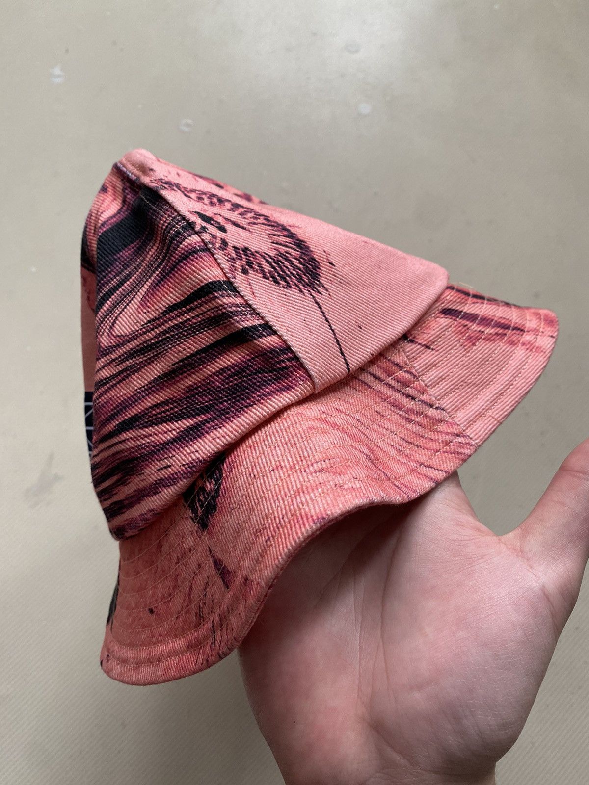 Gosha Rubchinskiy Rassvet Flower print bucket hat Size ONE SIZE - 8 Thumbnail