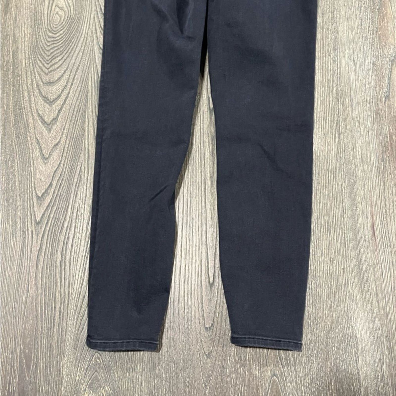 Mavi Mavi Womens Mid Rise Super Skinny Jeans Denim Black Size 6 Size 28" / US 6 / IT 42 - 9 Thumbnail
