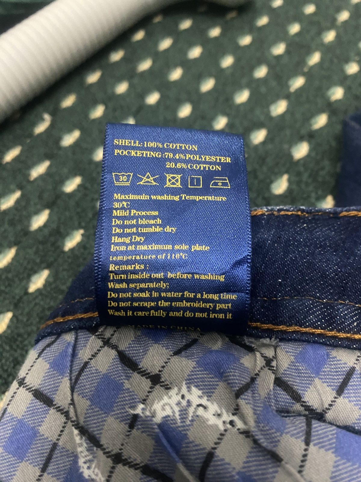 Designer YASHI JEANS Size US 38 / EU 54 - 14 Thumbnail