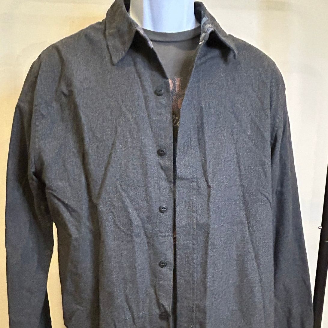 Weatherproof Weatherproof Gray Flannel Shirt L Plaid Contrast Size US L / EU 52-54 / 3 - 3 Thumbnail