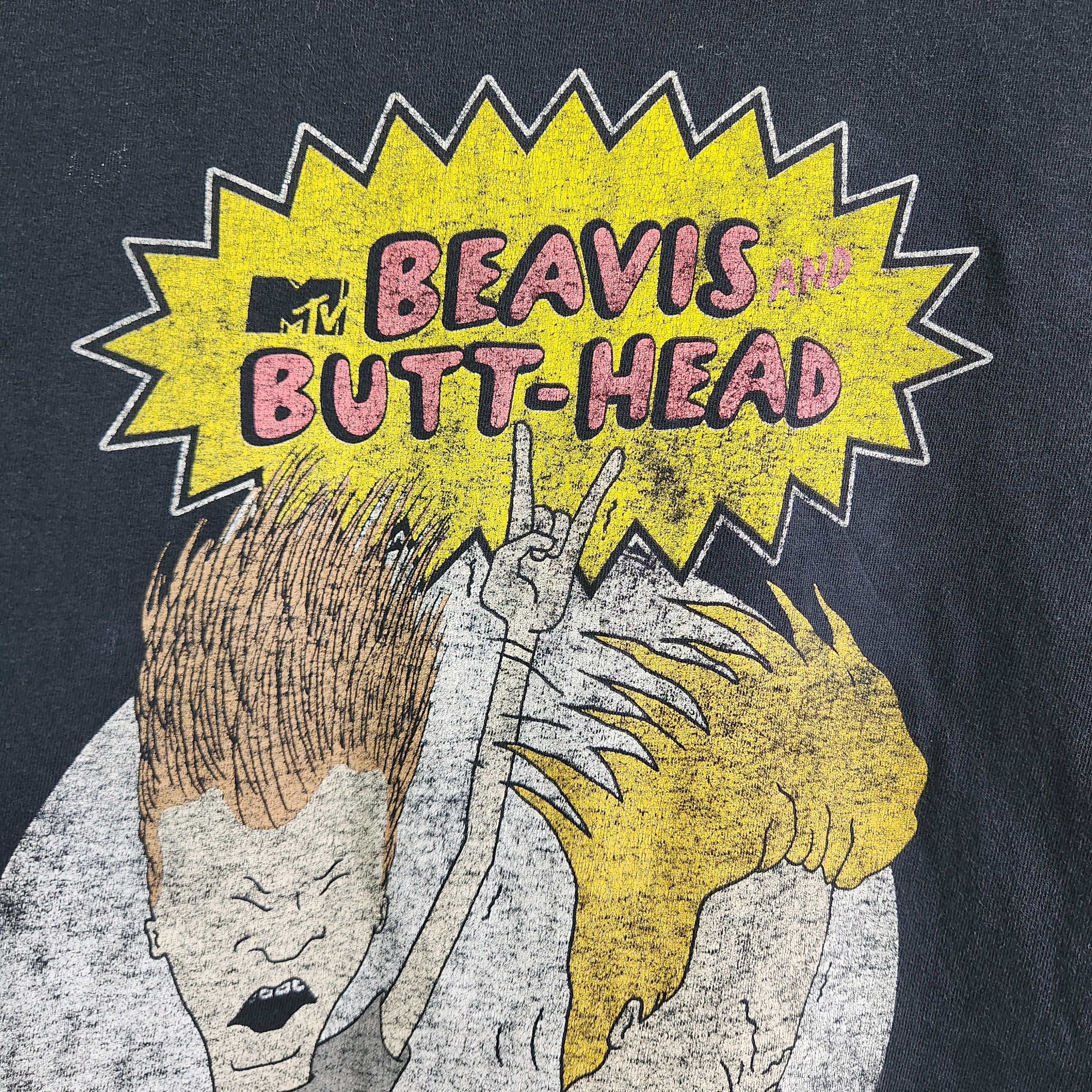 Mtv MTV Beavis And Butt-Head Distressed Printed TShirt Size US S / EU 44-46 / 1 - 6 Thumbnail