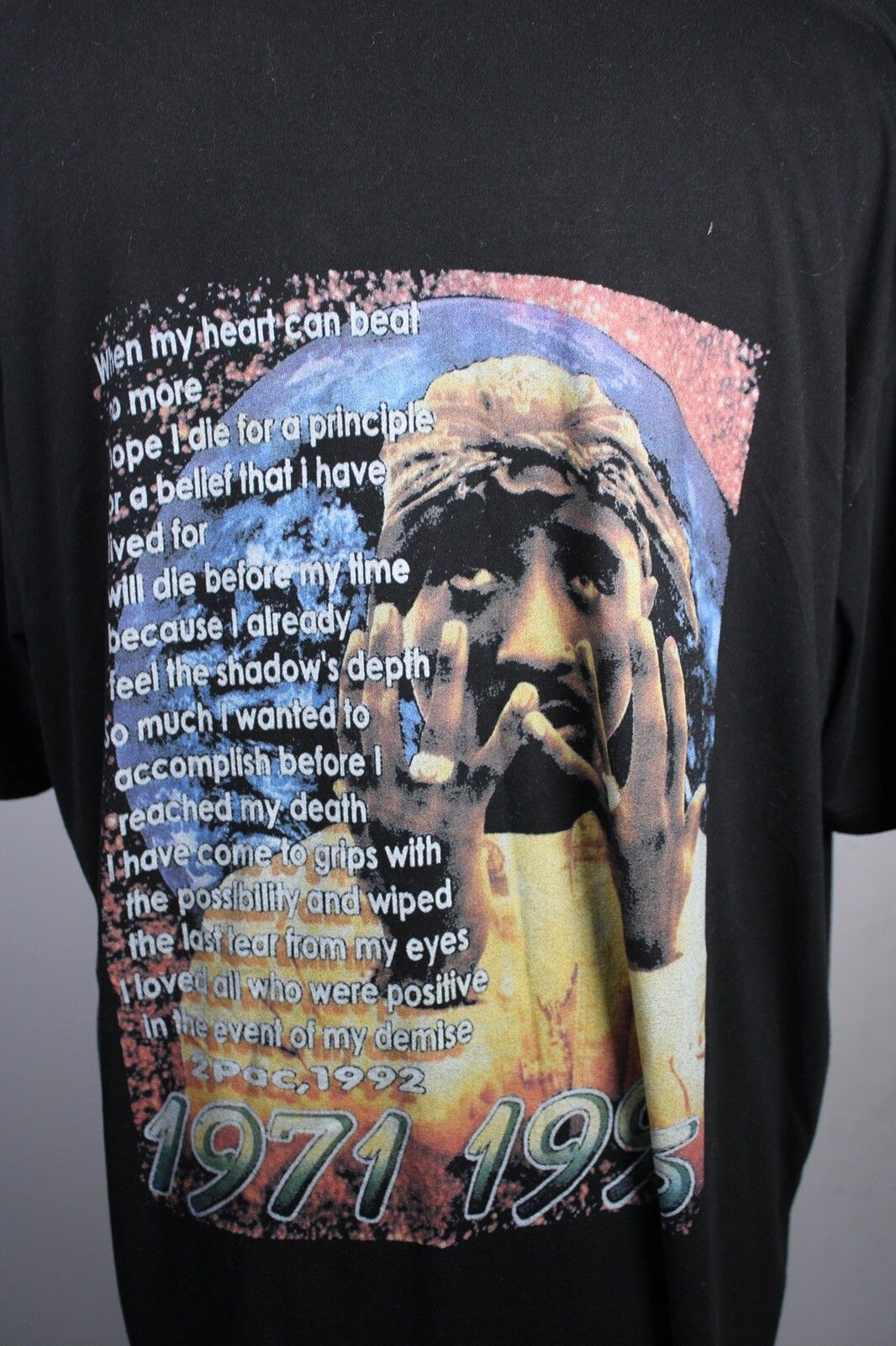 Vintage Tupac All Eyes On Me T shirt 90s classic Size US XL / EU 56 / 4 - 3 Thumbnail