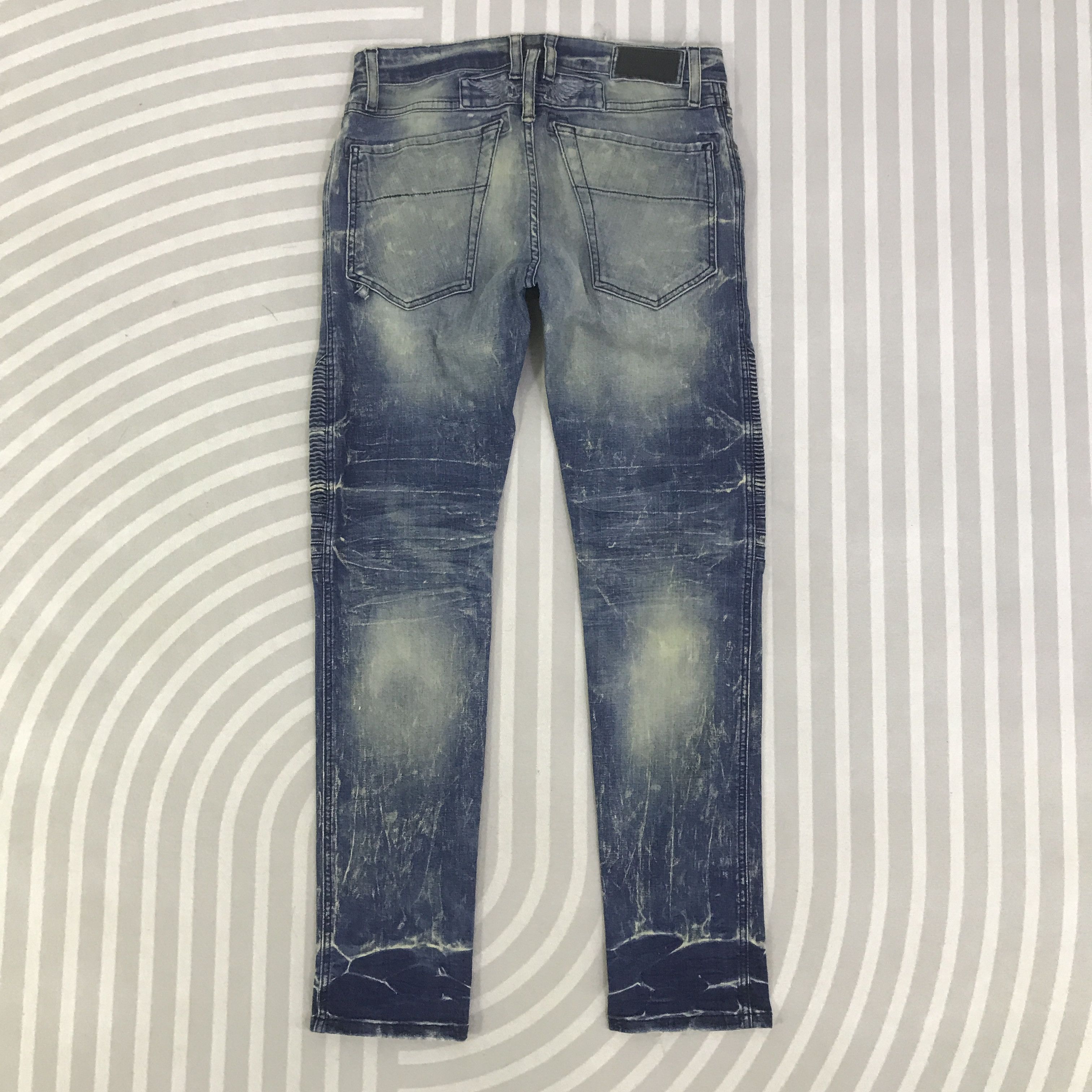 Robins Jeans Vintage Robins Jeans bikers style skinny pants K129B12 Size US 30 / EU 46 - 4 Thumbnail