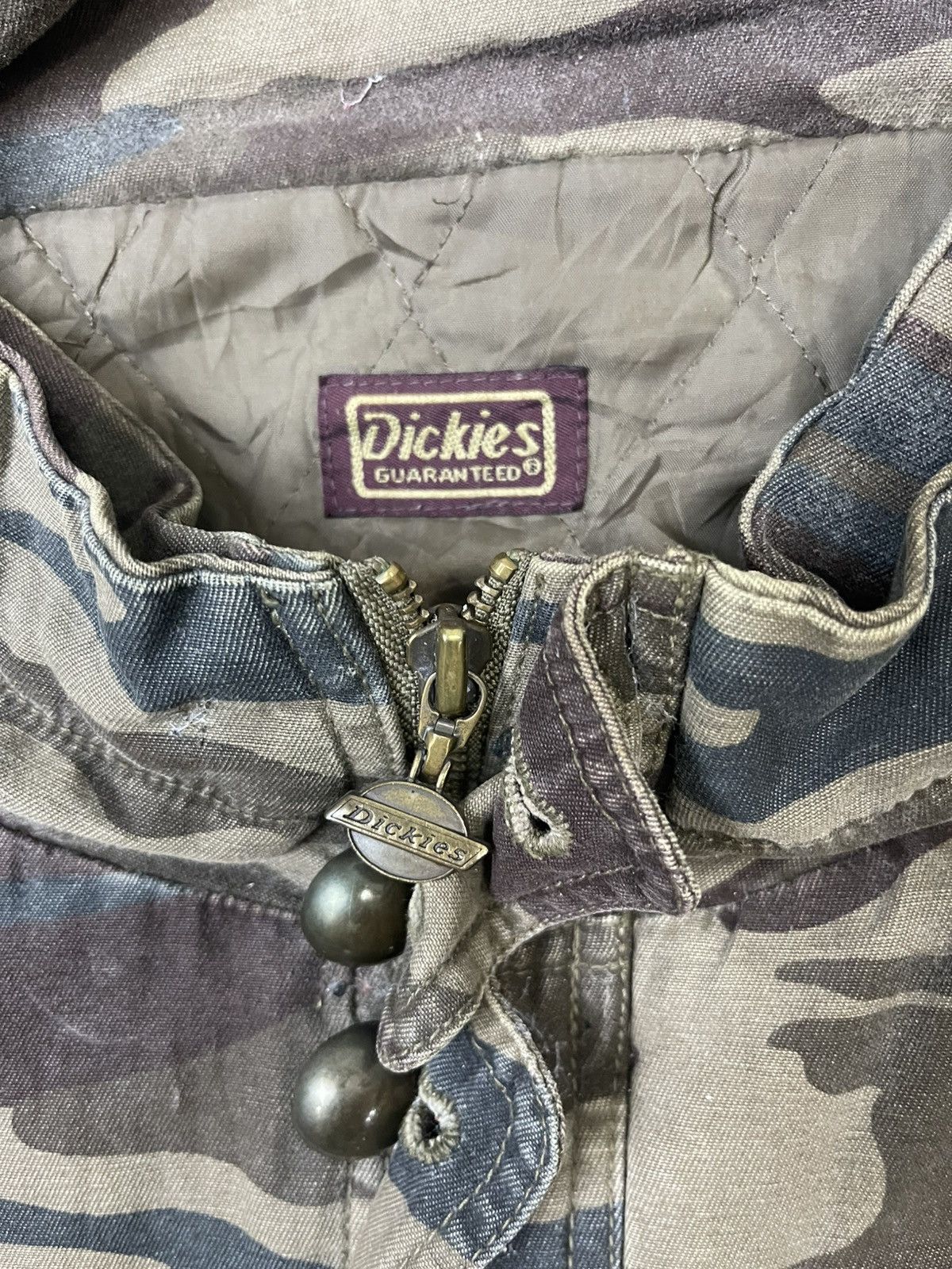 Dickies Vintage Dickies Camouflage Jacket Hoodie Size US M / EU 48-50 / 2 - 4 Thumbnail
