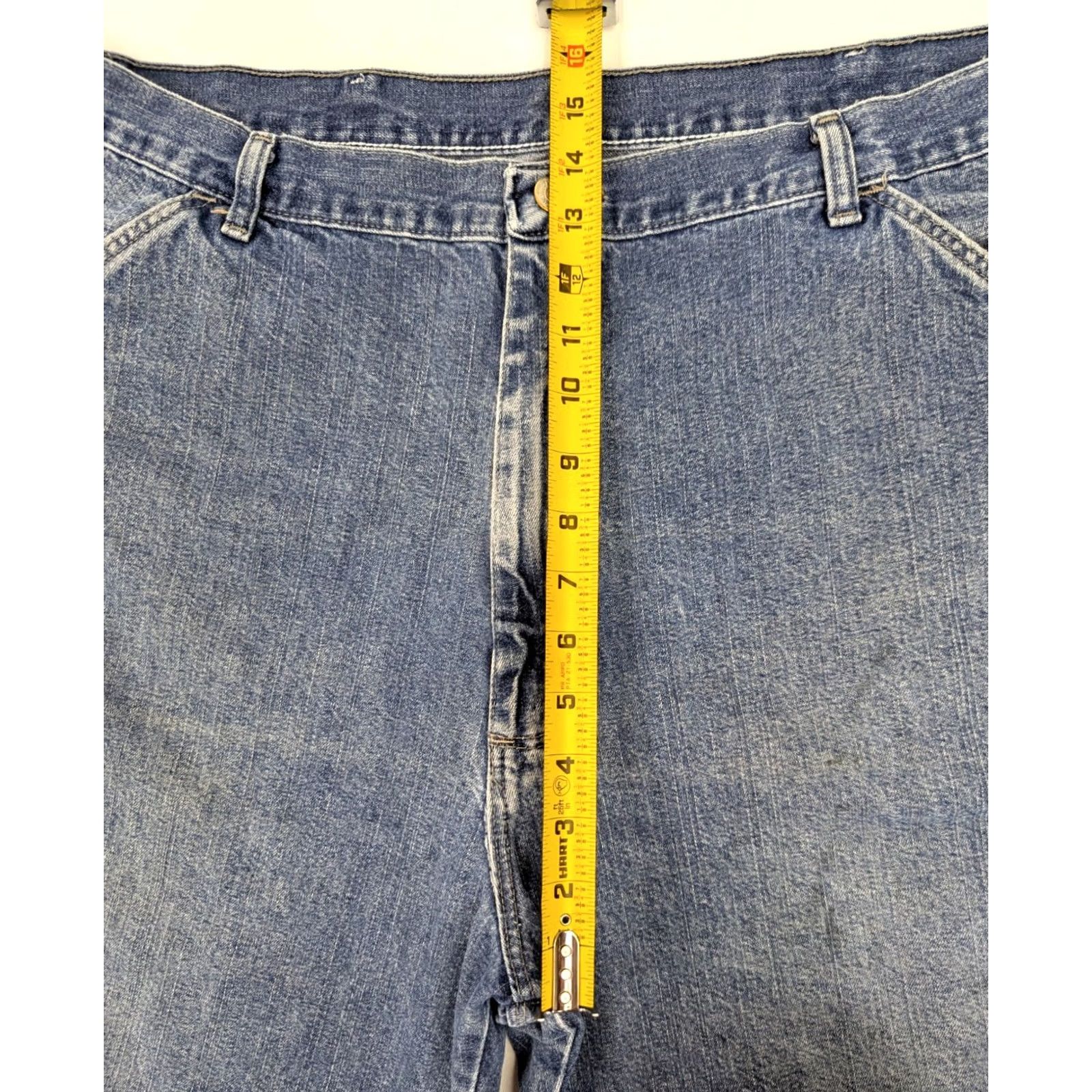 Wrangler Wrangler Carpenter Shorts Men 40 Denim Blue Cotton Jean Work Hero True 40x10 Size US 40 / EU 56 - 4 Thumbnail