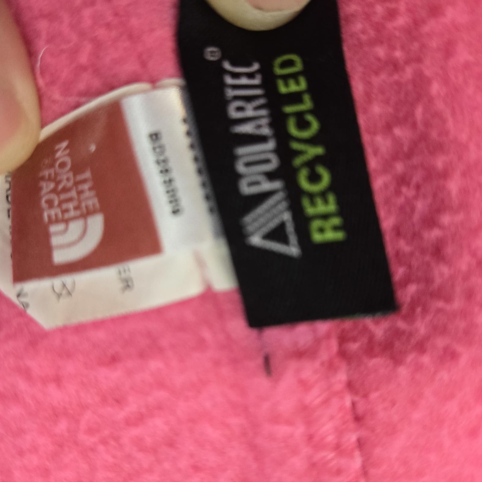 The North Face The North Face Women's Fleece Jacket Pink & Gray Large Size L / US 10 / IT 46 - 7 Thumbnail