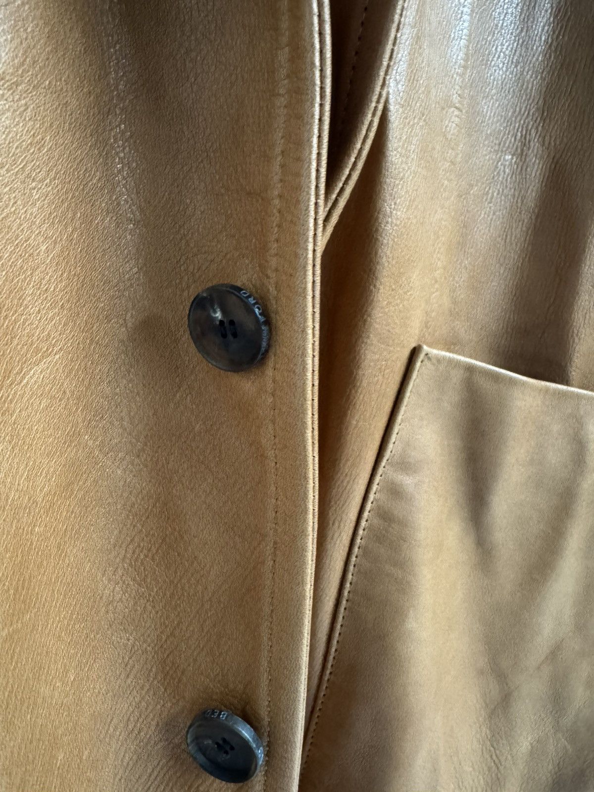 Bed j.w. Ford BED j.w. FORD AW24 Soft Leather Jacket – Size 2 Size US M / EU 48-50 / 2 - 6 Thumbnail