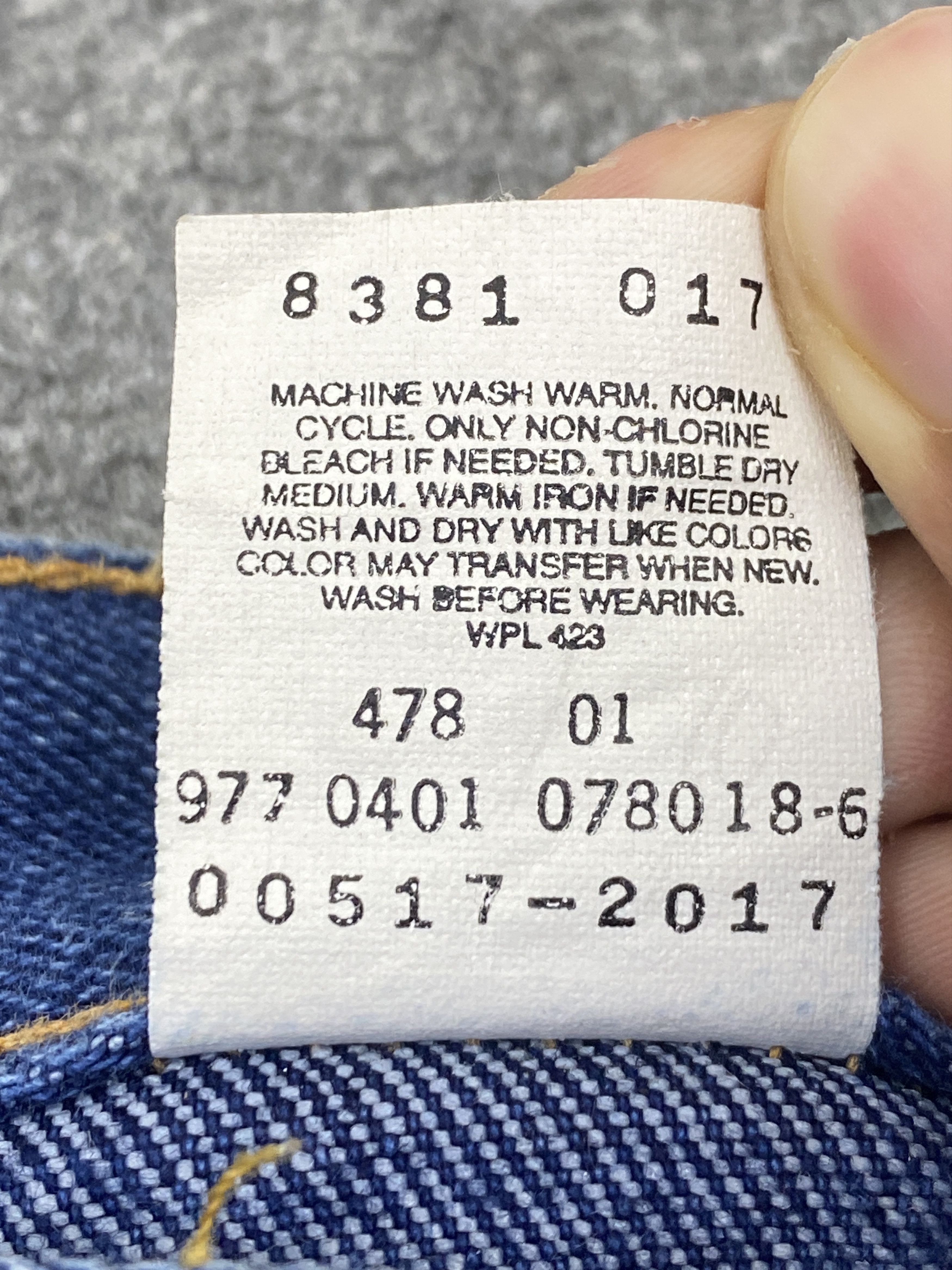 Levi's × Vintage Vintage 90s Levis 517 Bootcut Jeans DP2710 Size US 36 / EU 52 - 6 Thumbnail