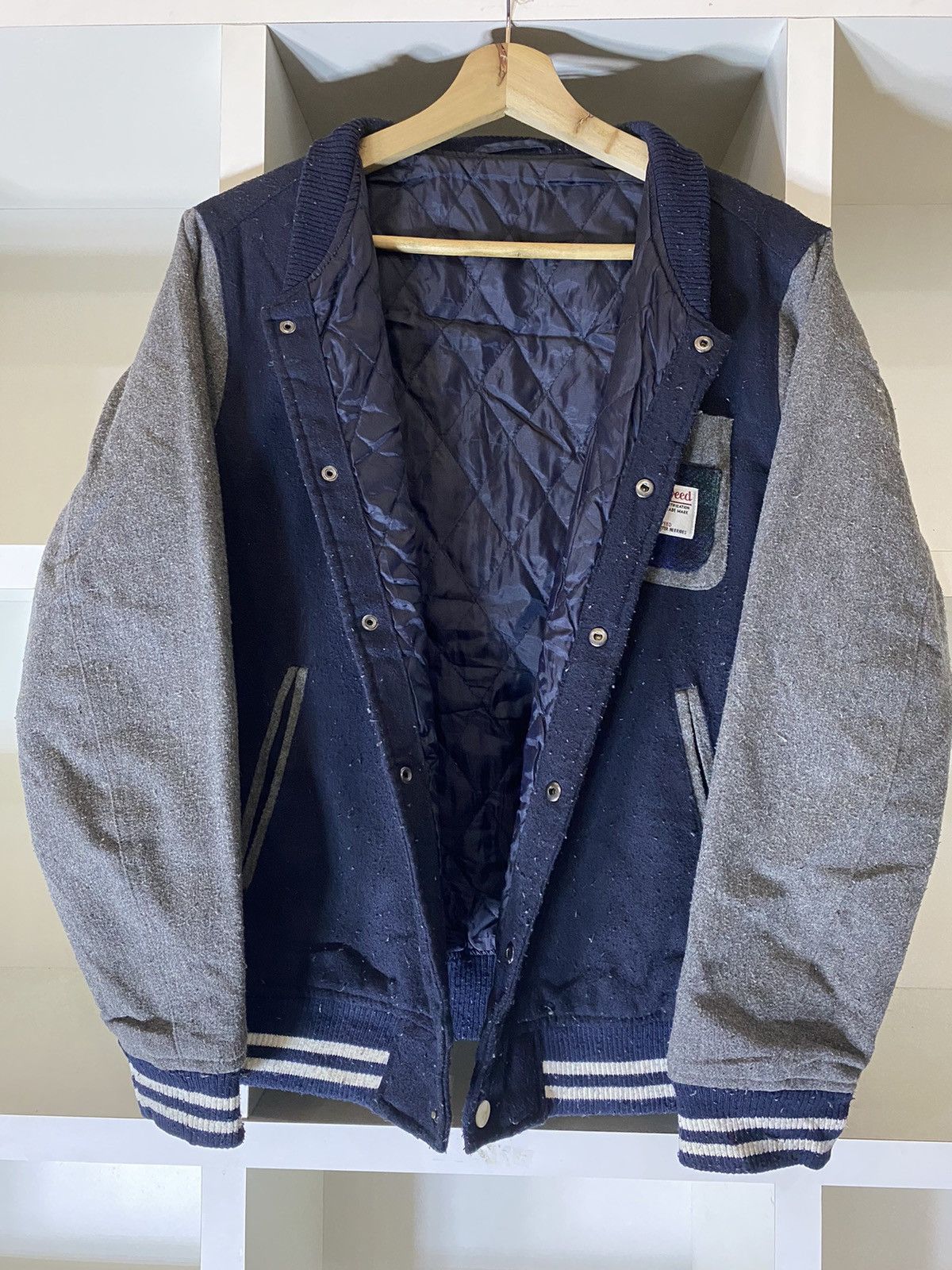 Harris Tweed Varsity Jacket by Harris Tweed Size US M / EU 48-50 / 2 - 10 Thumbnail