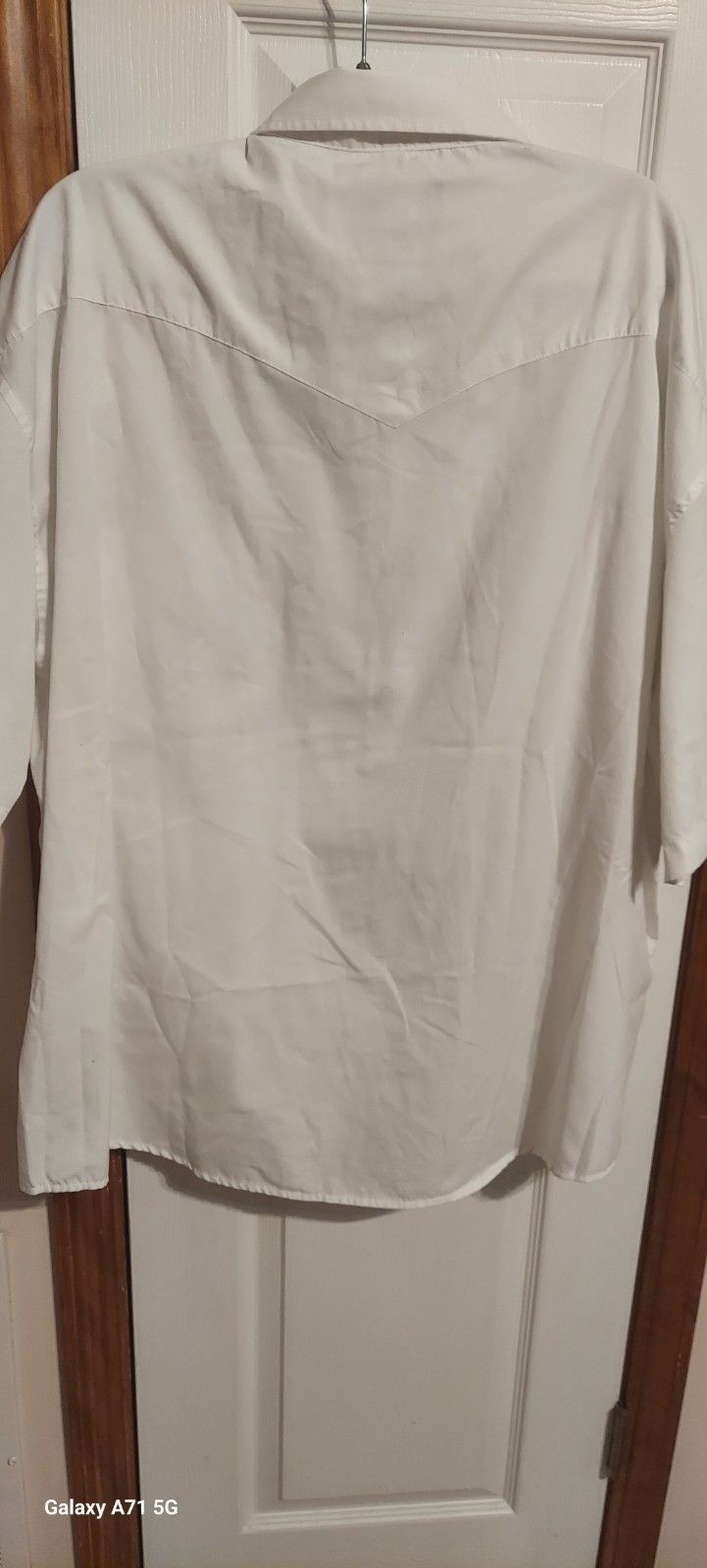 Other Pearl Snap White Short Sleeve Coevals Club Flap Pockets Siz Size US XXL / EU 58 / 5 - 8 Thumbnail