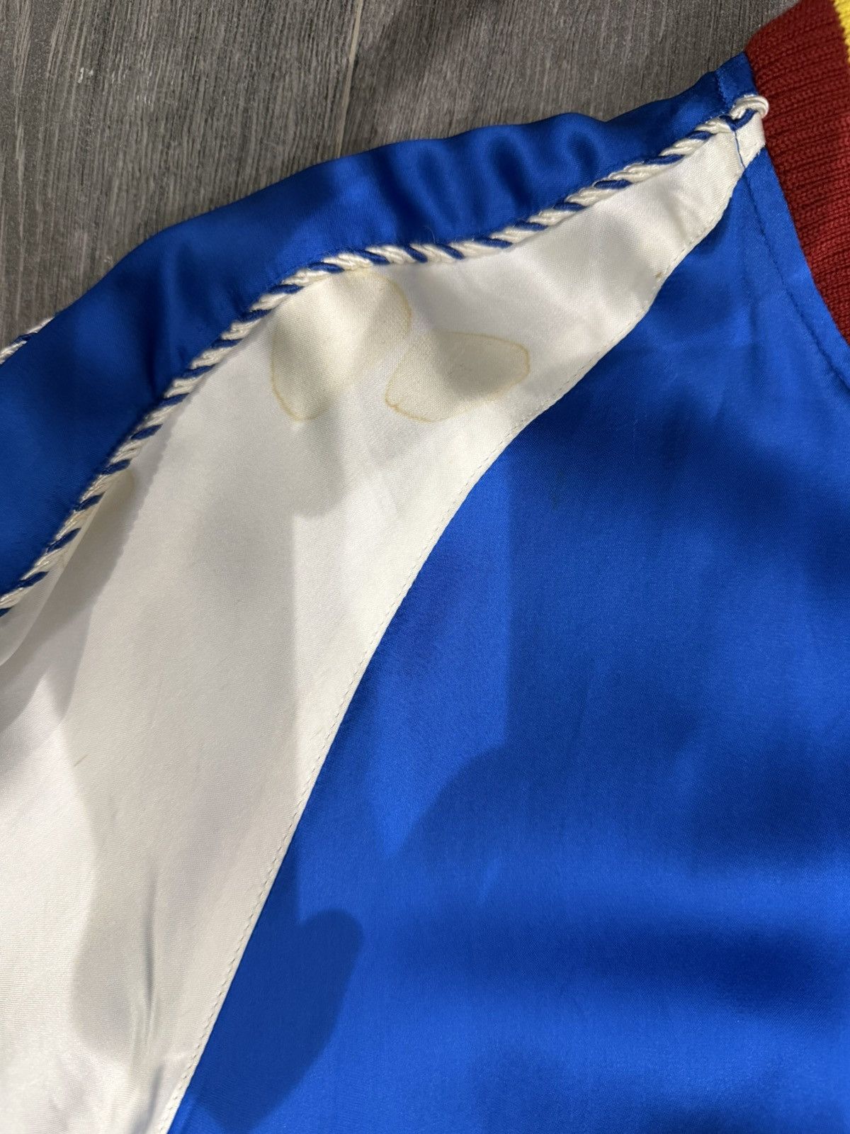 Saint Laurent Paris SS14 Blue Silk Teddy Jacket Size US S / EU 44-46 / 1 - 5 Thumbnail