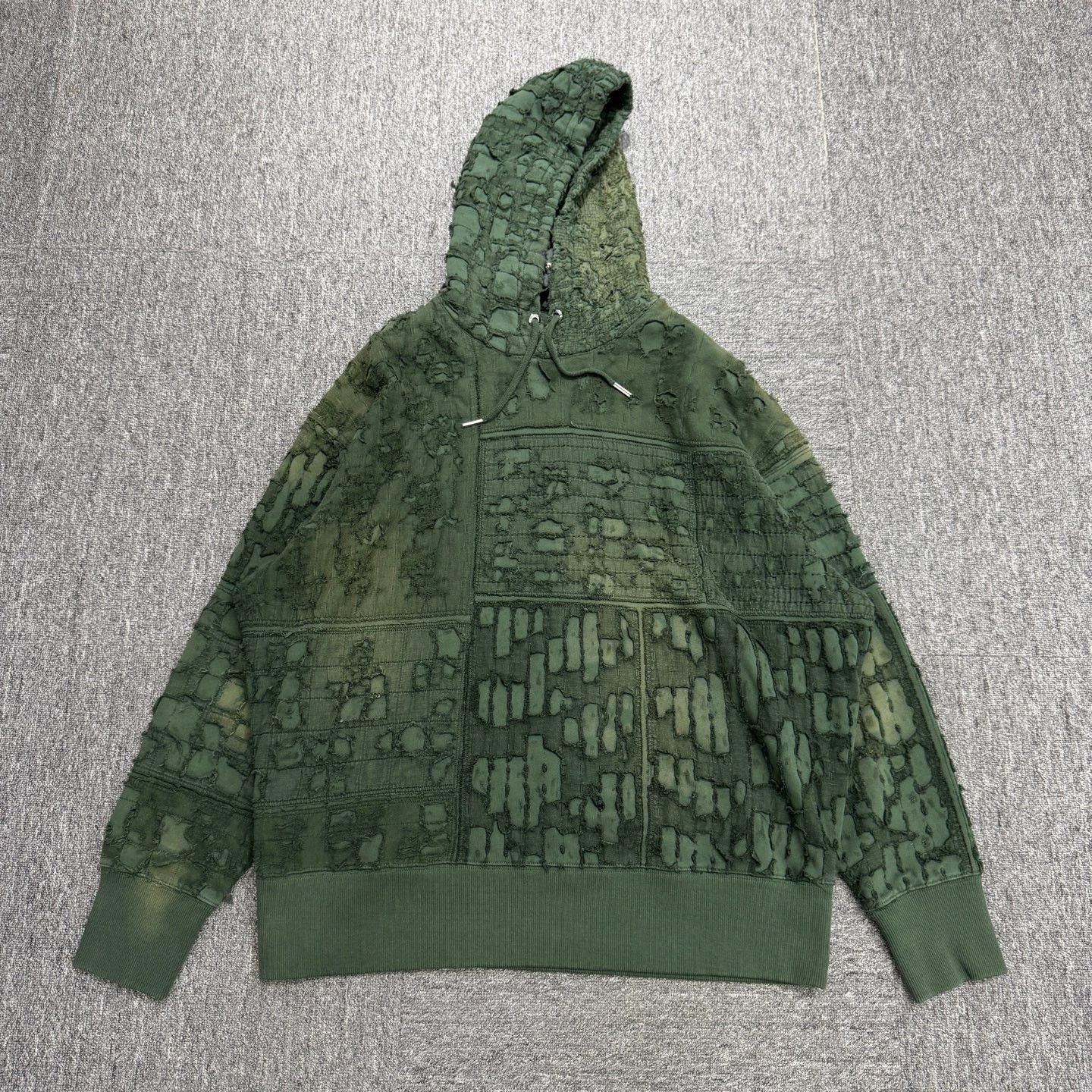 Givenchy Givenchy faded distressed boro hoodie Size US M / EU 48-50 / 2 - 1 Thumbnail