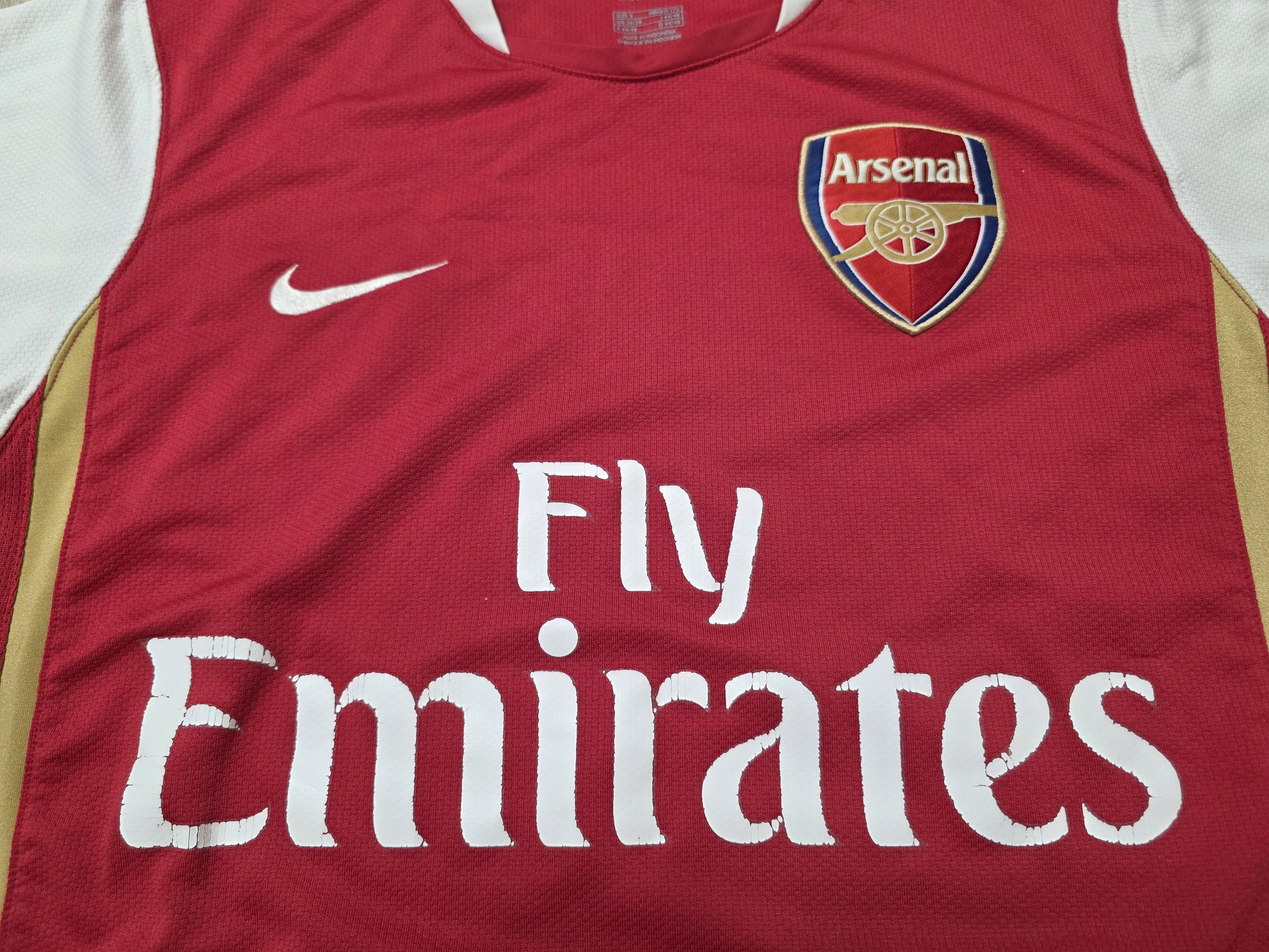 Nike ARSENAL 2006 2008 HOME FOOTBALL SHIRT LONDON SOCCER JERSEY Size US S / EU 44-46 / 1 - 3 Thumbnail
