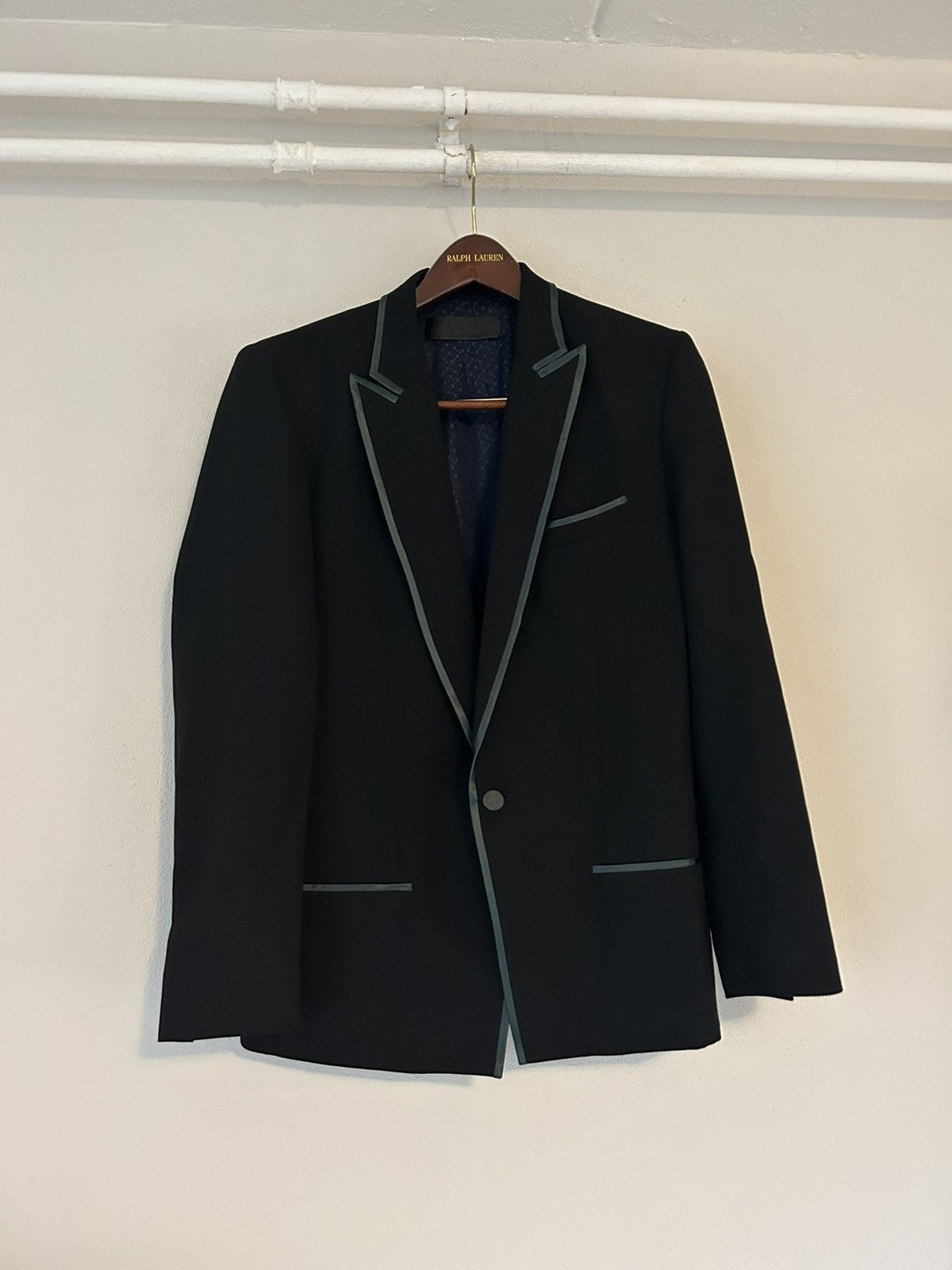 Haider Ackermann Fleecewool Blazer Jacket Size US L / EU 52-54 / 3 - 1 Thumbnail