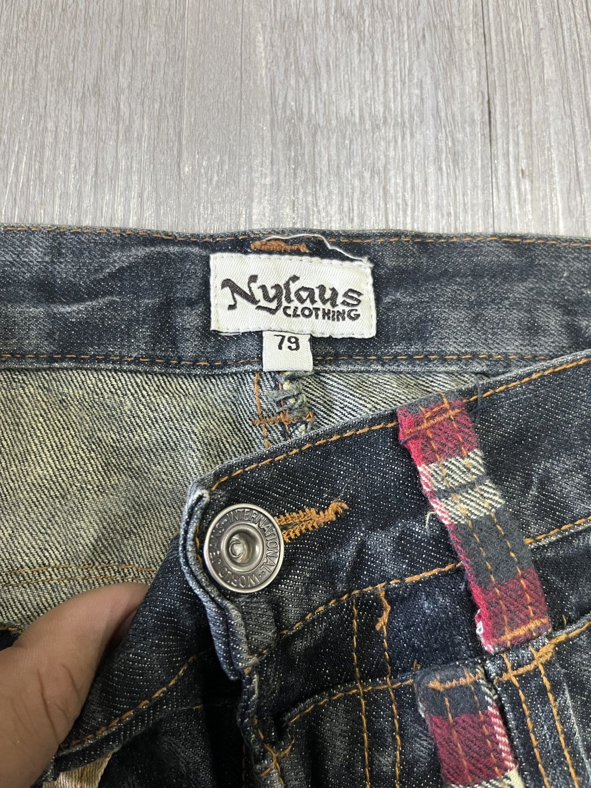 Hysteric Glamour Vintage NYLAUS DOUBLE WAIST Size US 31 - 6 Thumbnail