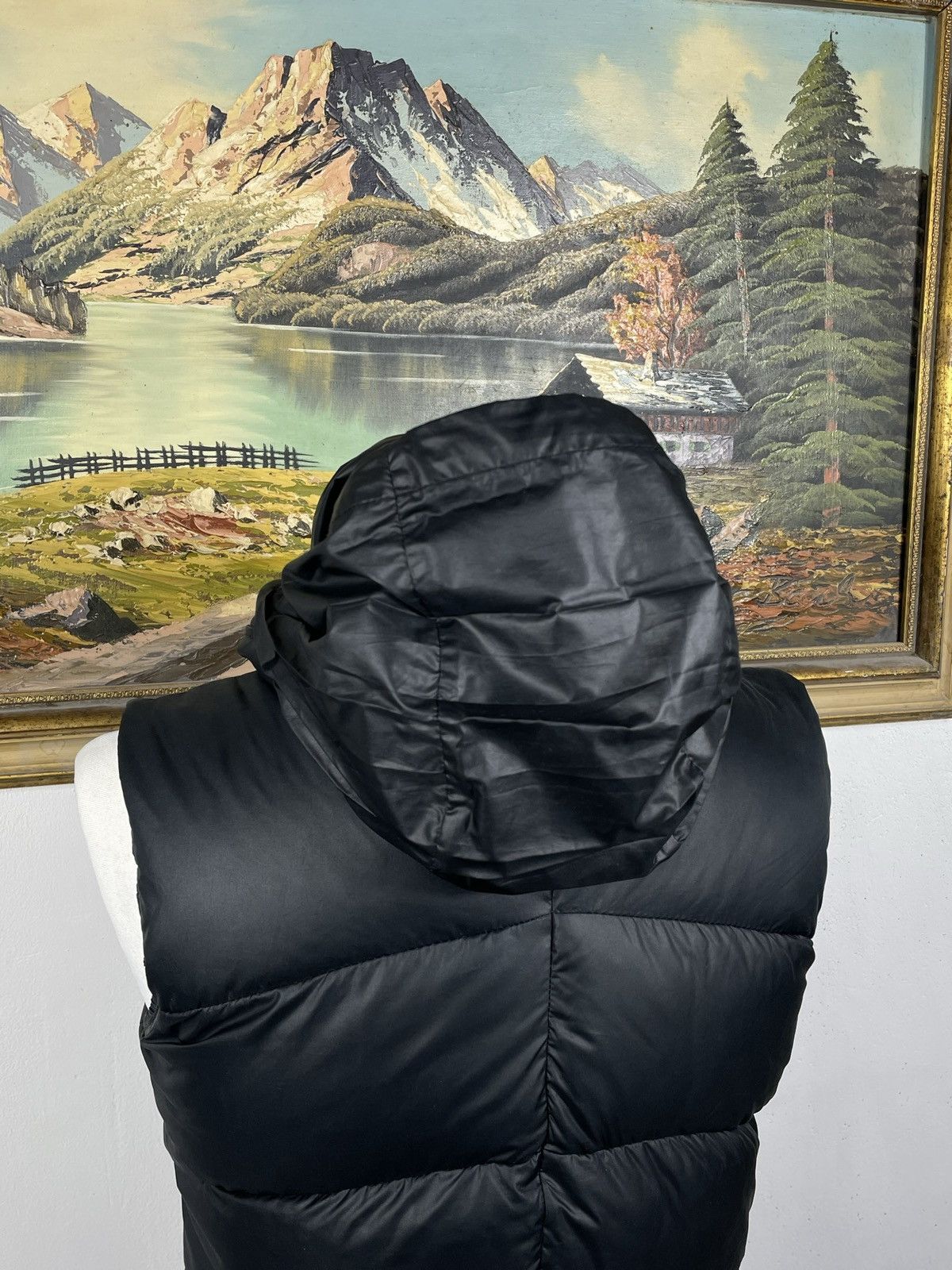 Nike × Vintage Nike Small Swoosh Zip Hoodie Black Y2k 00s Retro Winter Warm Size XS / US 0-2 / IT 36-38 - 8 Thumbnail