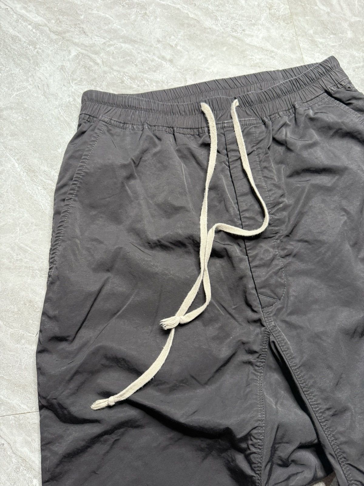 Rick Owens Drkshdw Rick Owens DRKSDHW Cropped Cotton Nylon Blend Pants Size US 31 - 3 Thumbnail
