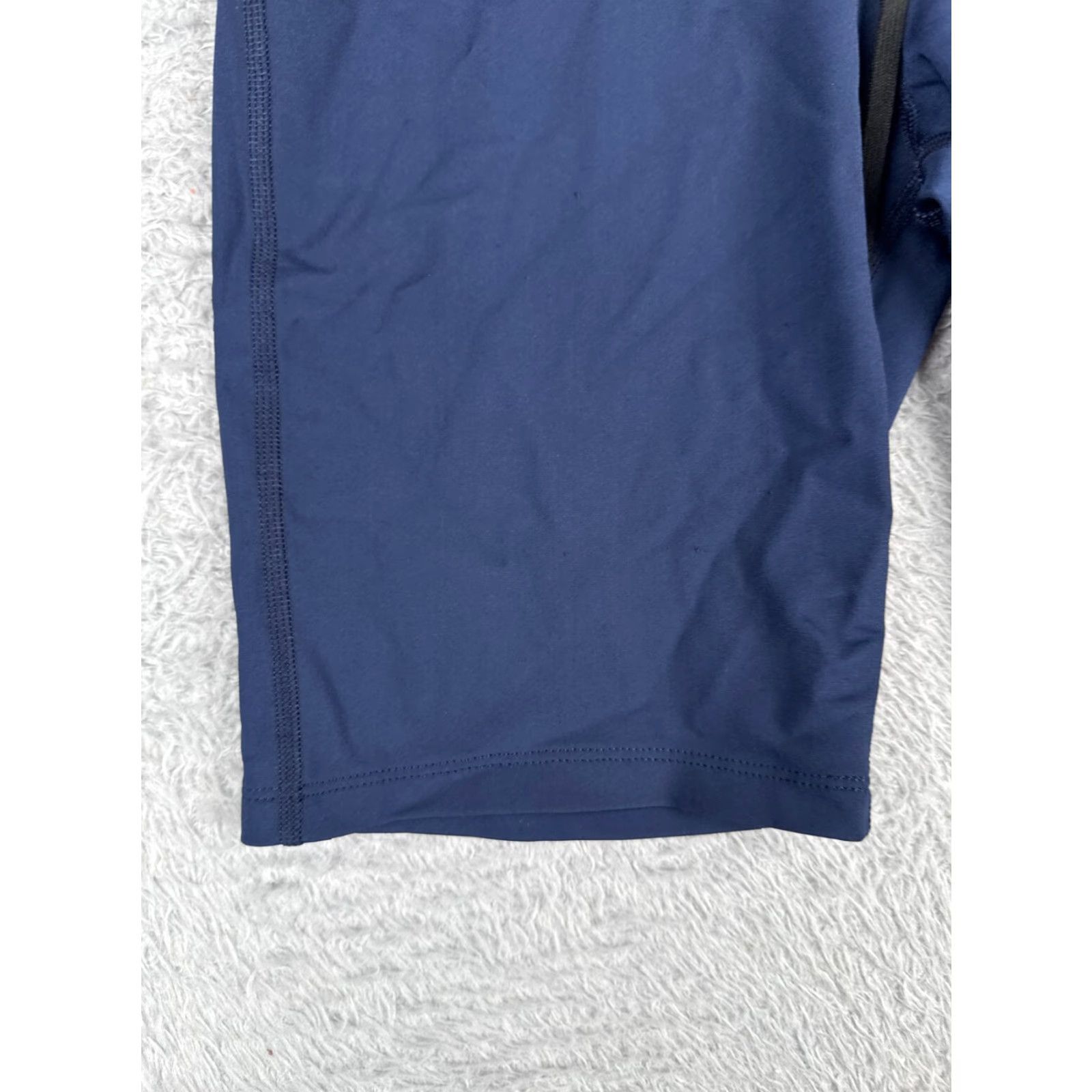 Vintage Spettso Spandex Blend Swim Jammer Bottom Adult Large Blue Compression Performance Men’s Regular Size L Size US 33 - 3 Thumbnail