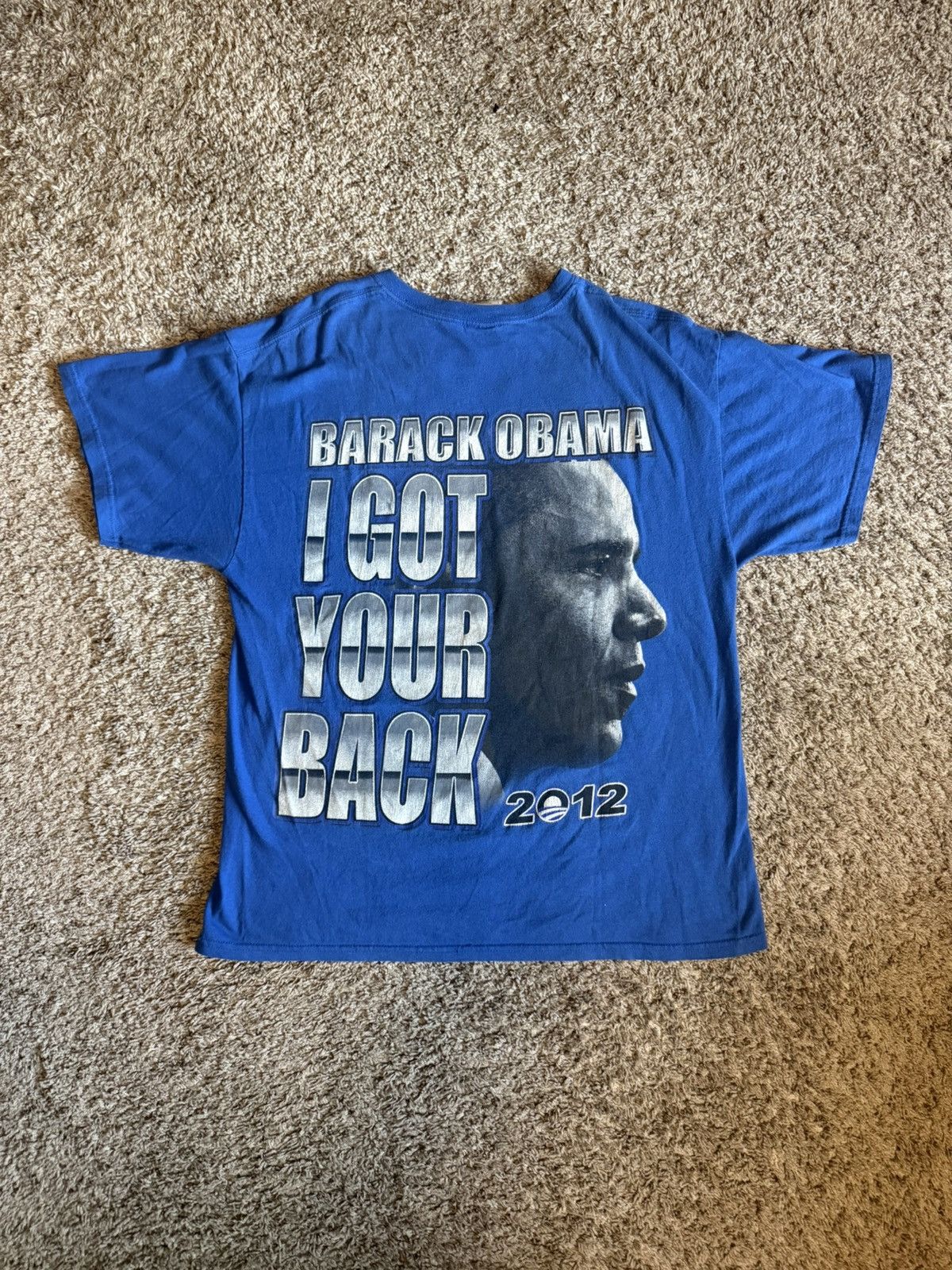 Vintage Vintage 2000s Obama rap tee style shirt Size US L / EU 52-54 / 3 - 4 Thumbnail