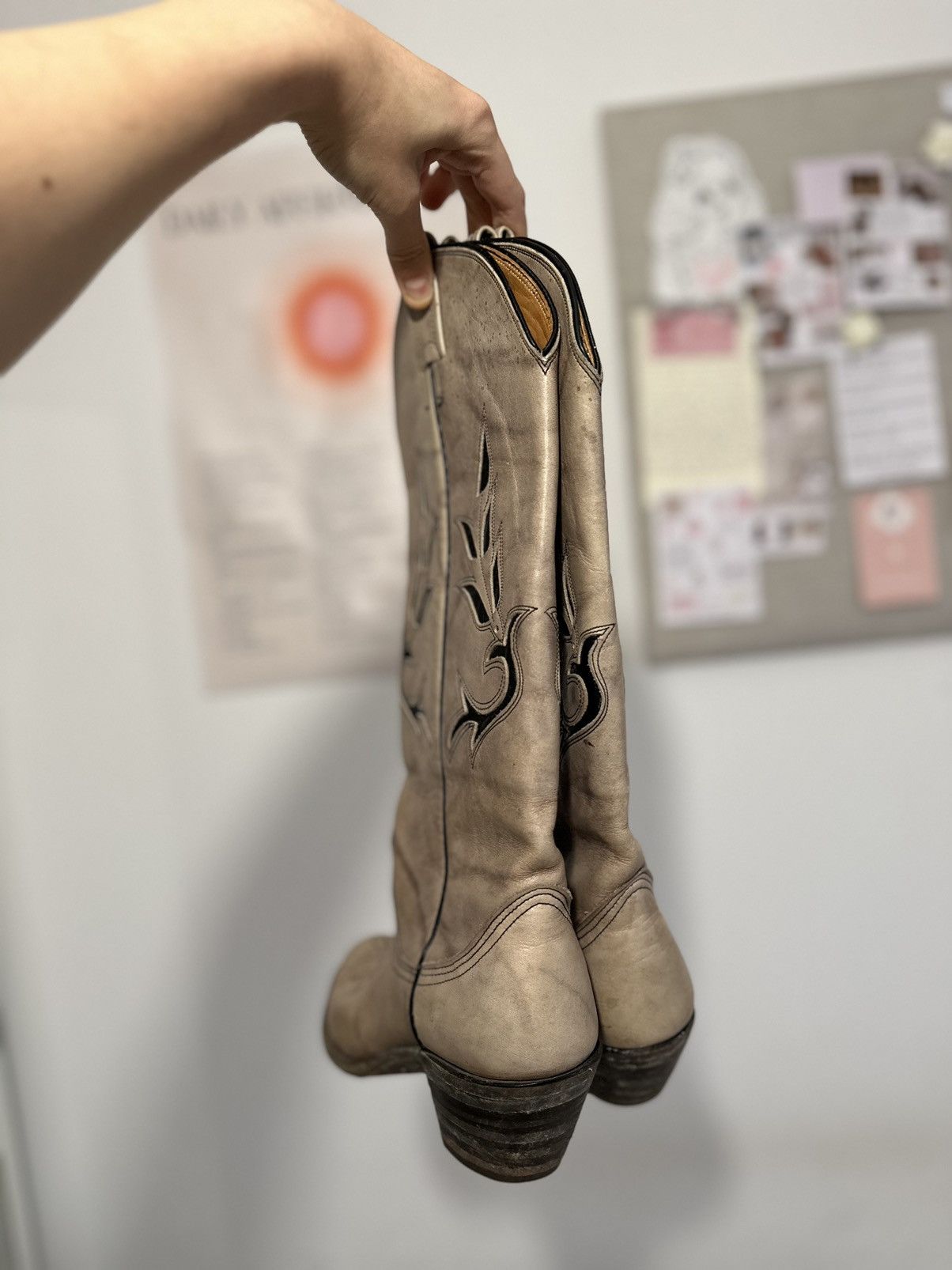 Nocona Boots Vintage Cowboy Nocona Boots 1982 80s Size US 5.5 / IT 35.5 - 8 Thumbnail
