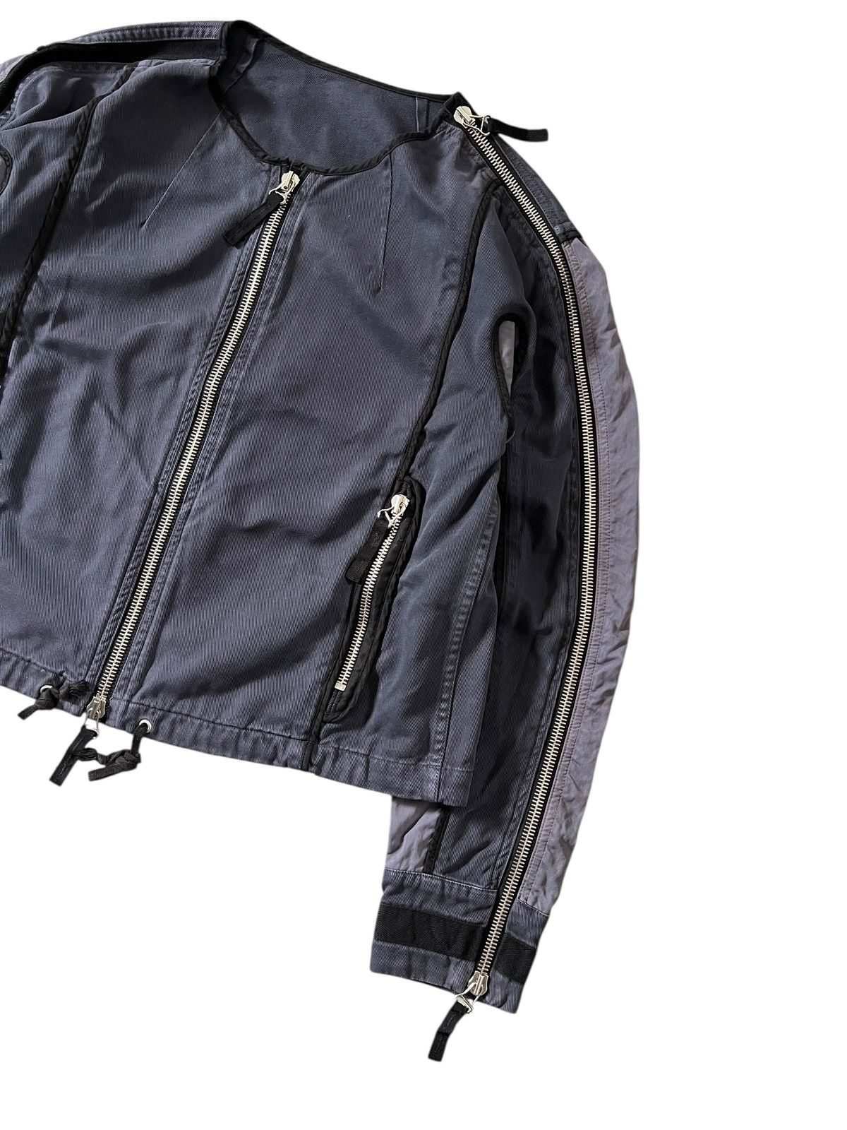 Dries Van Noten Dries Van Noten AW14 Cropped Zip Bomber Jacket Size US S / EU 44-46 / 1 - 5 Thumbnail