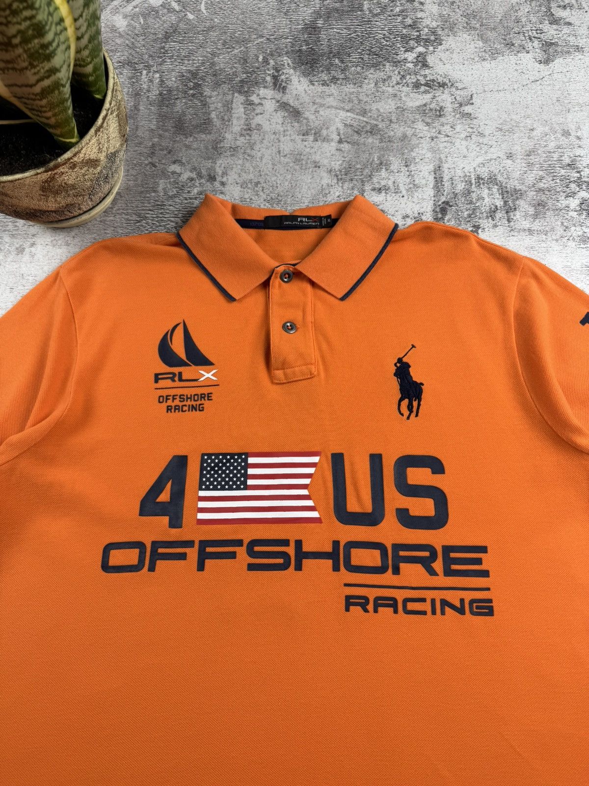 RLX Ralph Lauren RLX Ralph Lauren USA Racing American Chief Keef Polo T Shirt Size US XL / EU 56 / 4 - 8 Thumbnail