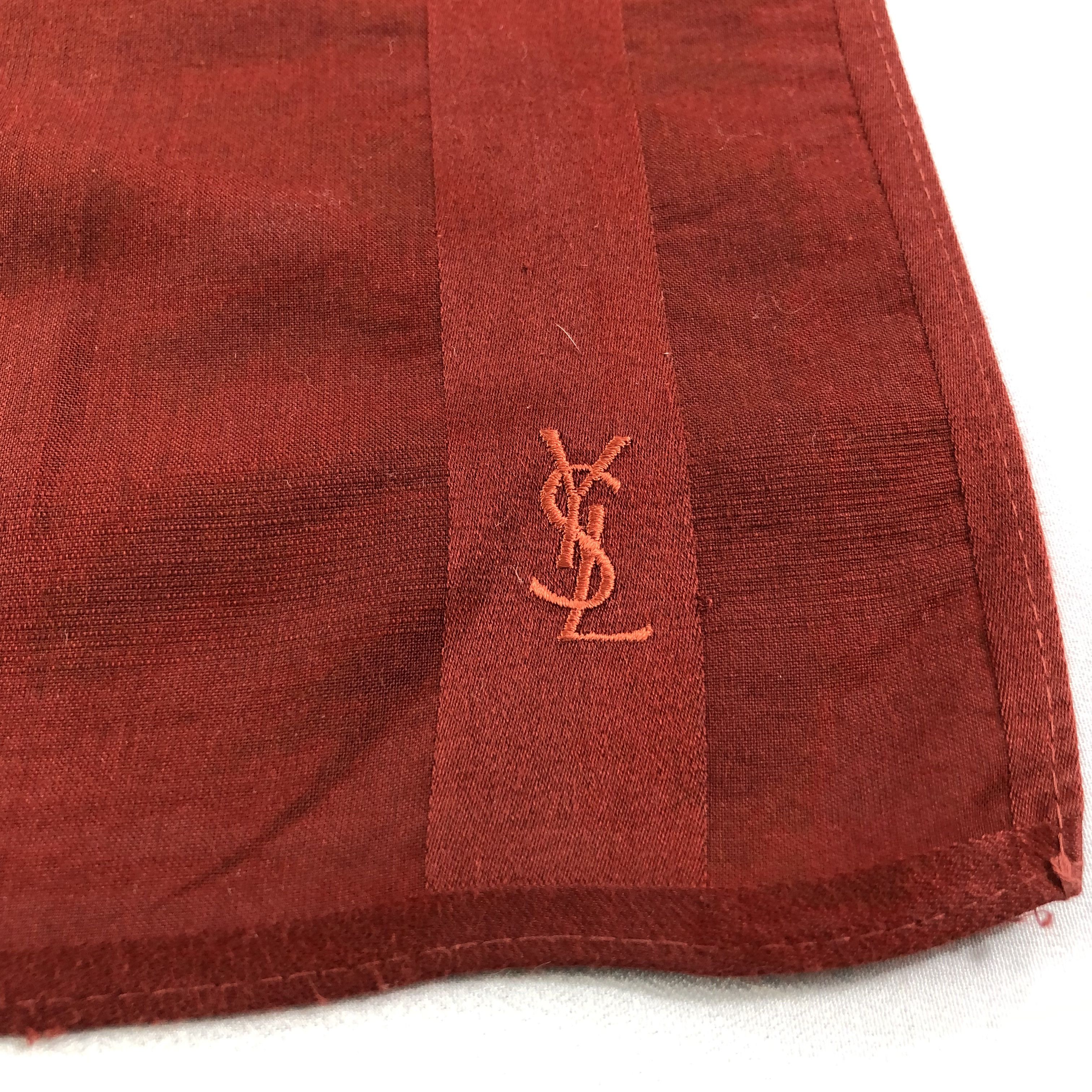 Yves Saint Laurent YSL Handkerchief Neckerchief Bandana H1942 Size ONE SIZE - 4 Thumbnail