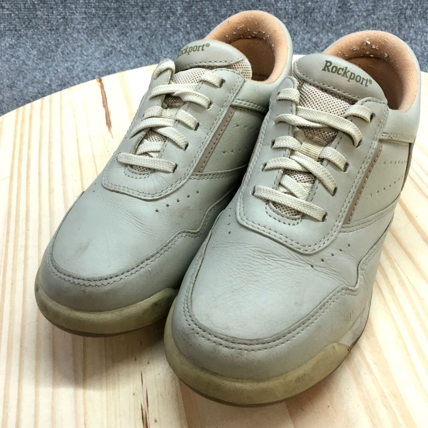 Rockport Rockport Sneaker Womens 7W Pro Walker Lace Up Casual Comfort Leather W7102W Size US 7 / IT 37 - 3 Thumbnail