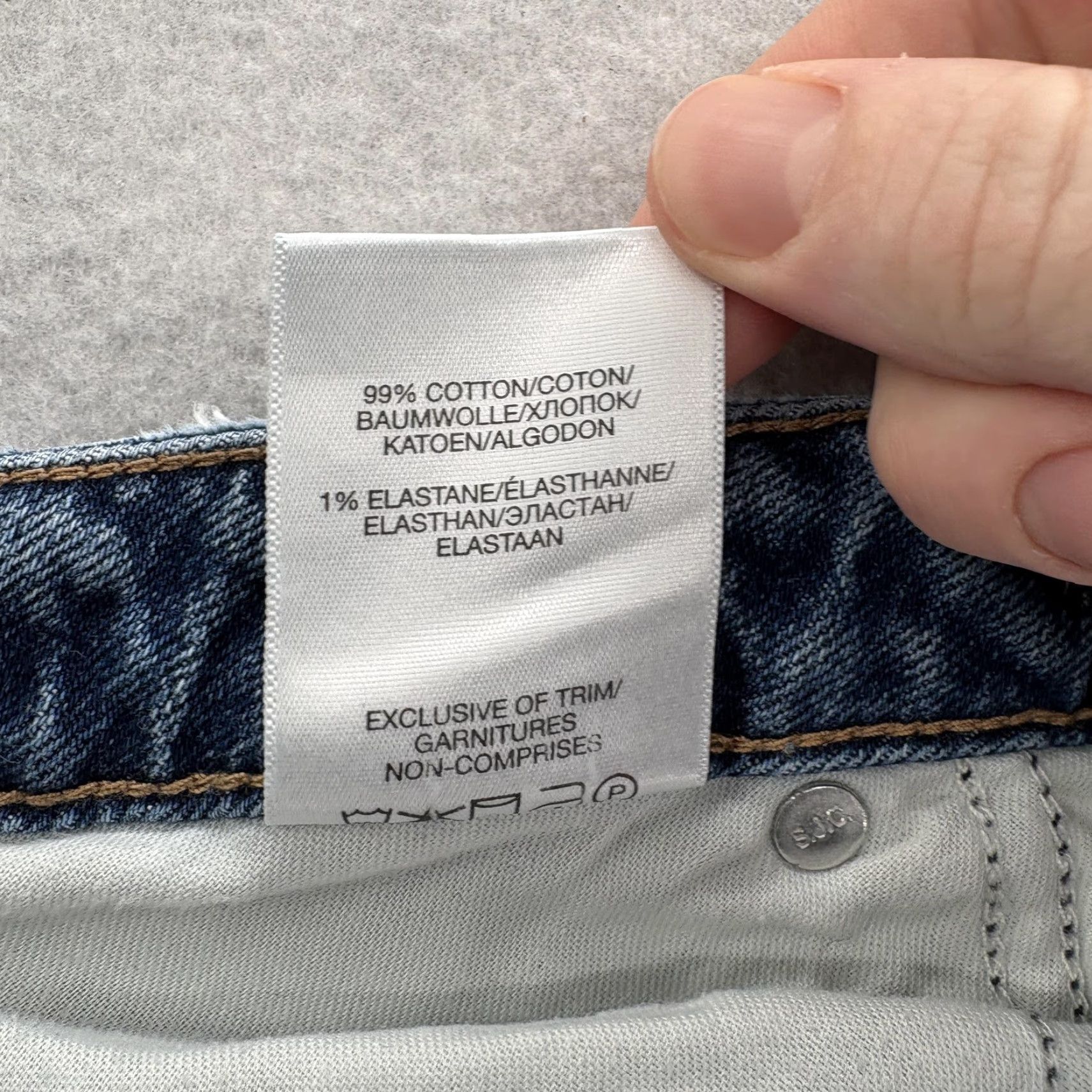 Silver Jeans Co. VINTAGE Silver Jeans Eyes On Wide Womens Jeans 32x26 Blue Relaxed Wide-Leg Crop Stretch Denim Womens Size 24" / US 00 / IT 34 - 6 Thumbnail