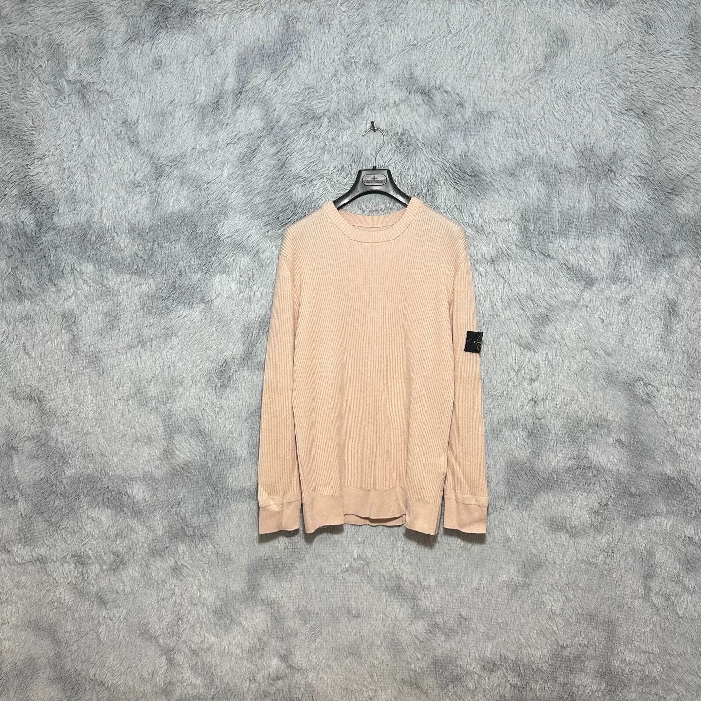 stone island wool knitwear pink XXL size