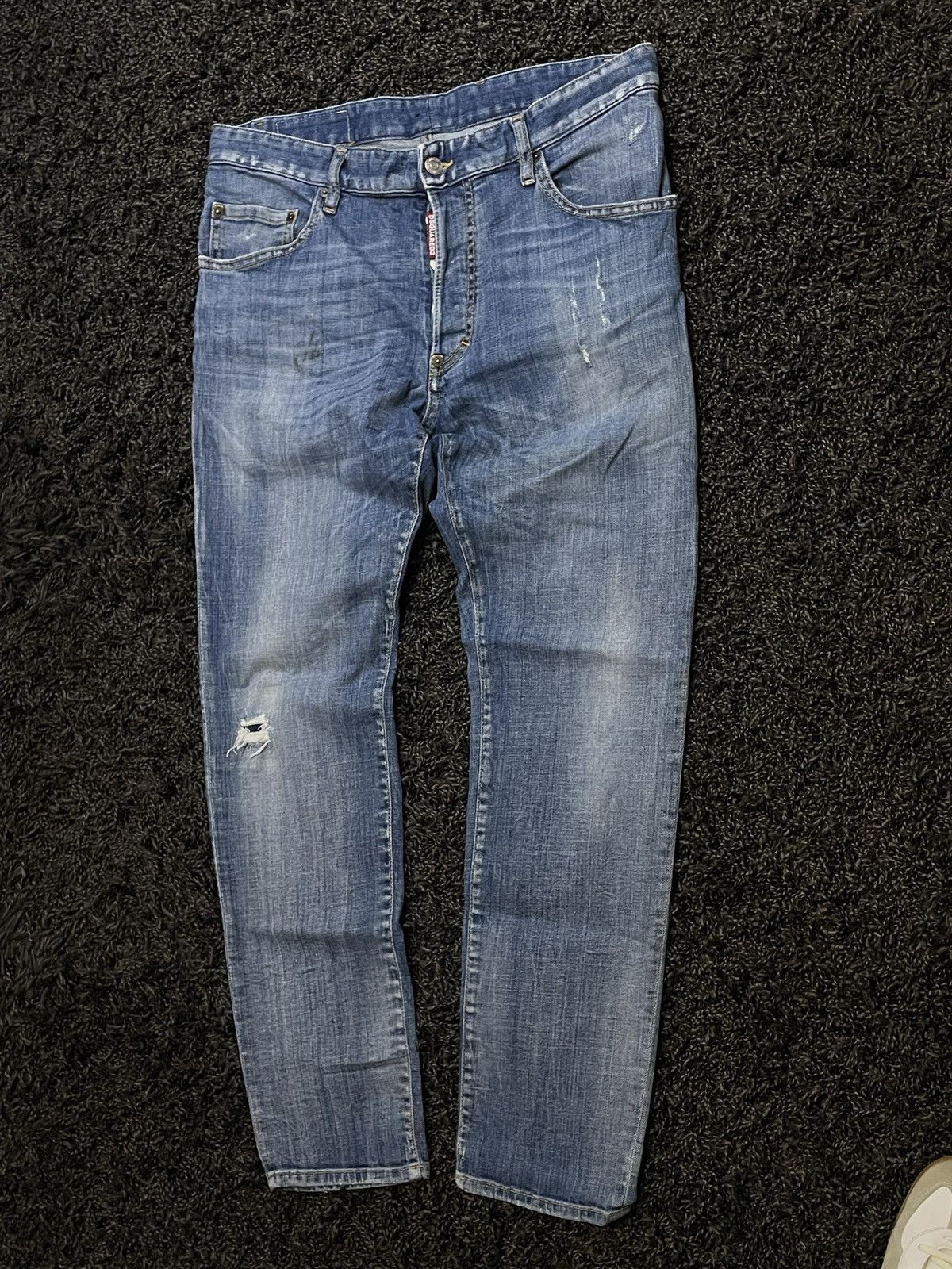 Dsquared2 Dsquared luxury distressed jeans baggy Y2K Size US 36 / EU 52 - 3 Thumbnail