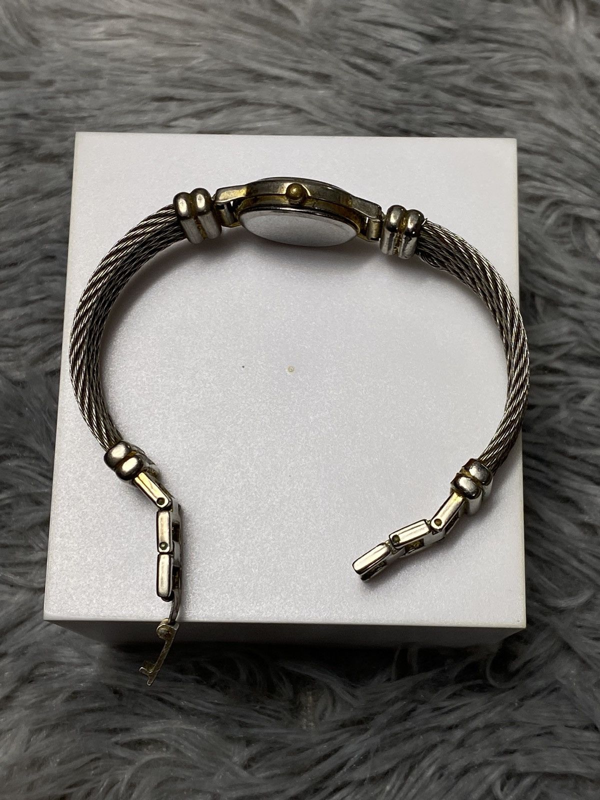 Japanese Brand × Jewelry × Vintage Giovani Quartz Watch with Steel Cable Band | Elegant Design Size ONE SIZE - 11 Thumbnail