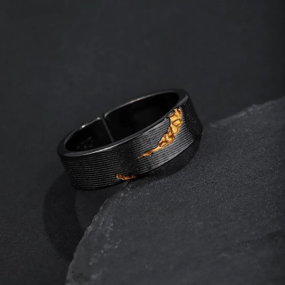 Japanese Brand × Jewelry × Vintage Light Painting Ring Size ONE SIZE - 2 Thumbnail