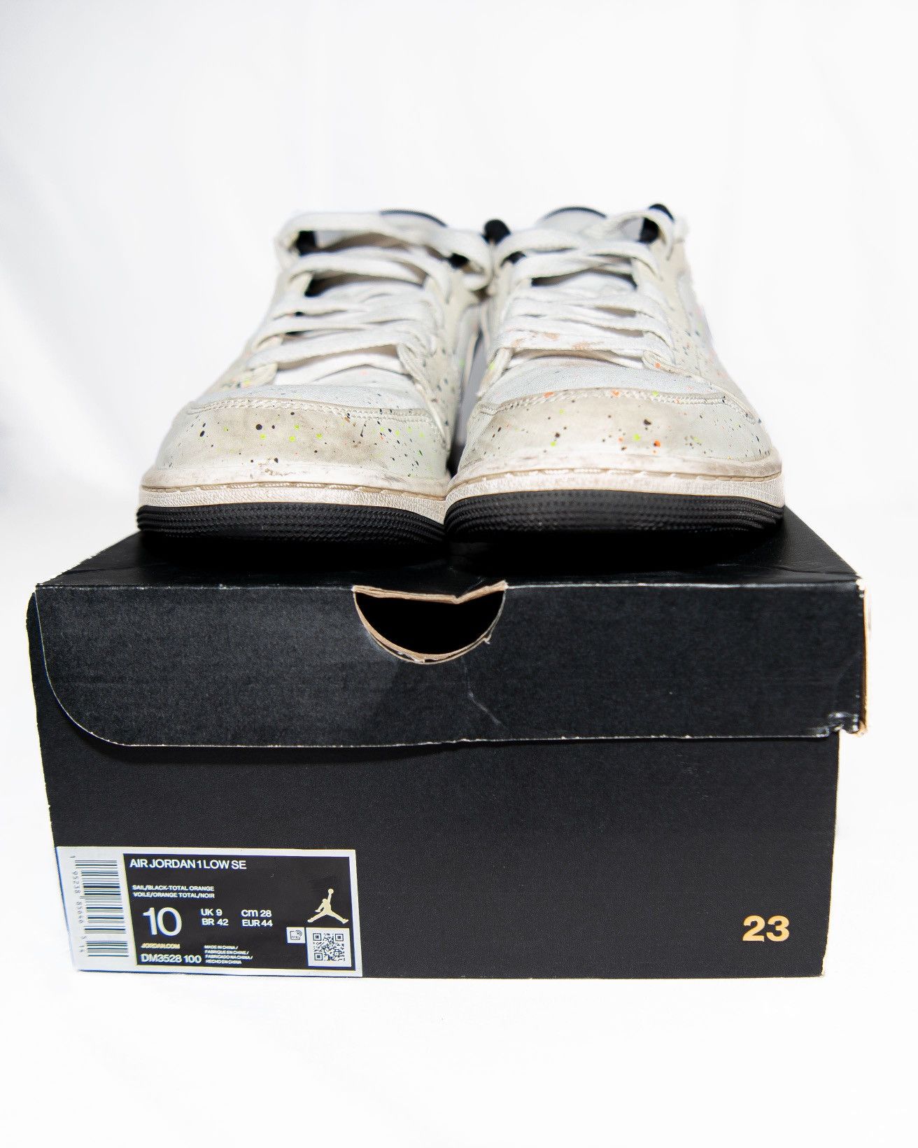 Jordan Brand Jordan 1 Low “Brushstroke” Size US 10 / EU 43 - 2 Thumbnail