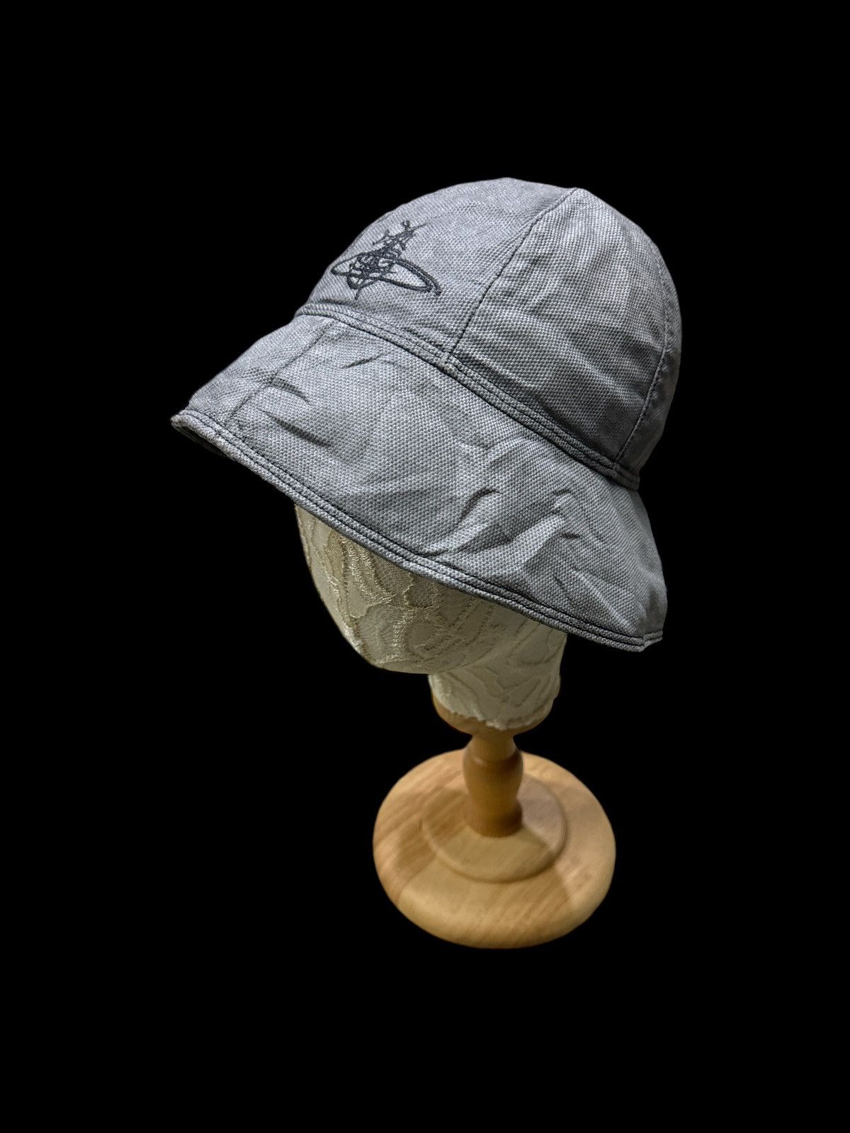Vivienne Westwood VIVIENNE WESTWOOD FABRIC BUCKET HAT Size ONE SIZE - 2 Thumbnail